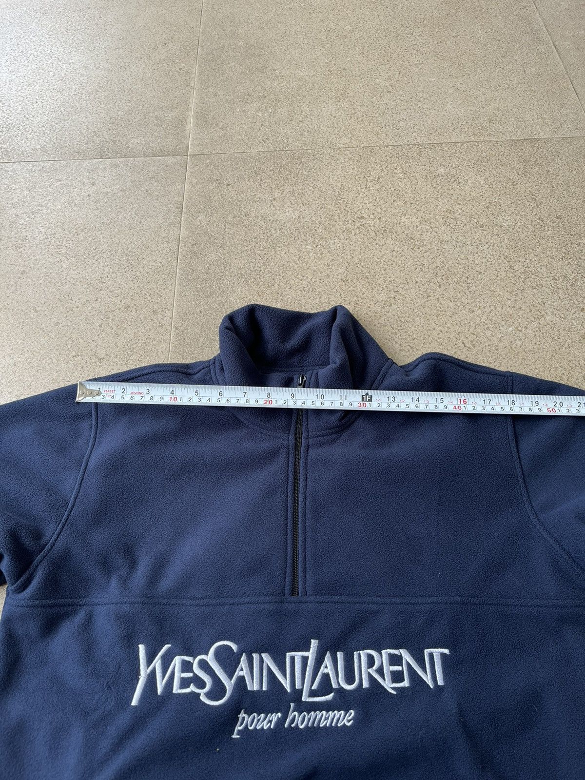 Yves Saint Laurent Vintage Dead Stock Yves Saint Laurent Pour Homme abig Logo Size US L / EU 52-54 / 3 - 10 Thumbnail