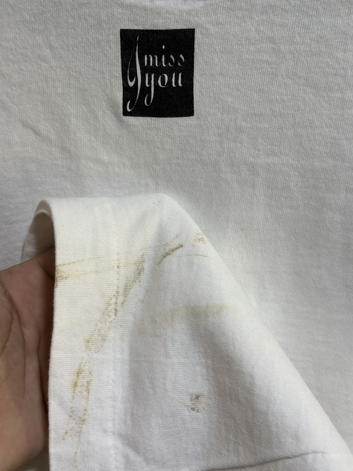 Band Tees Thrashed Vintage 90s Hiromi Go Concert Tour ‘95 Tee Size US L / EU 52-54 / 3 - 8 Thumbnail