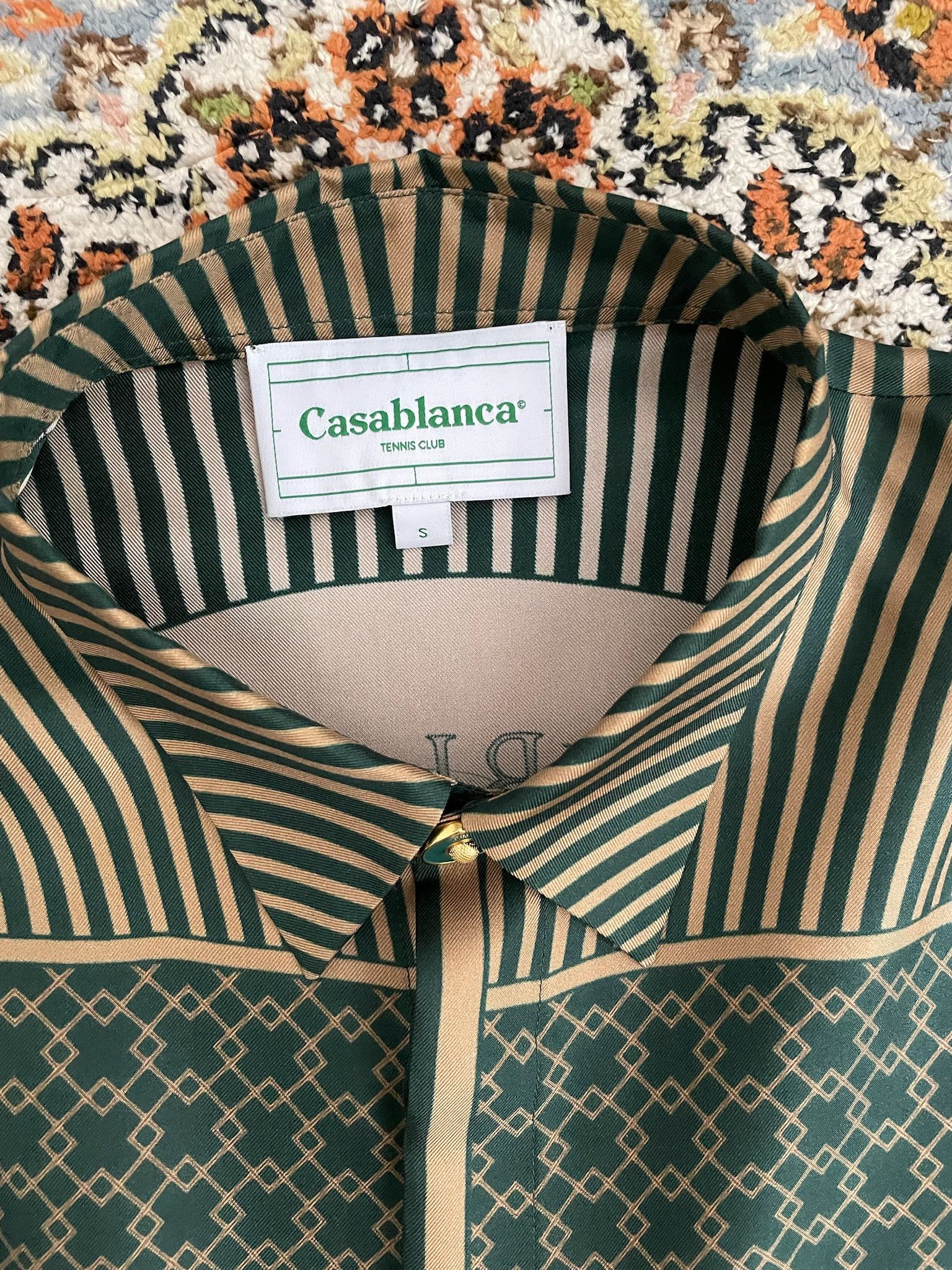 Casablanca Casablanca Silk Shirt Size US S / EU 44-46 / 1 - 3 Thumbnail