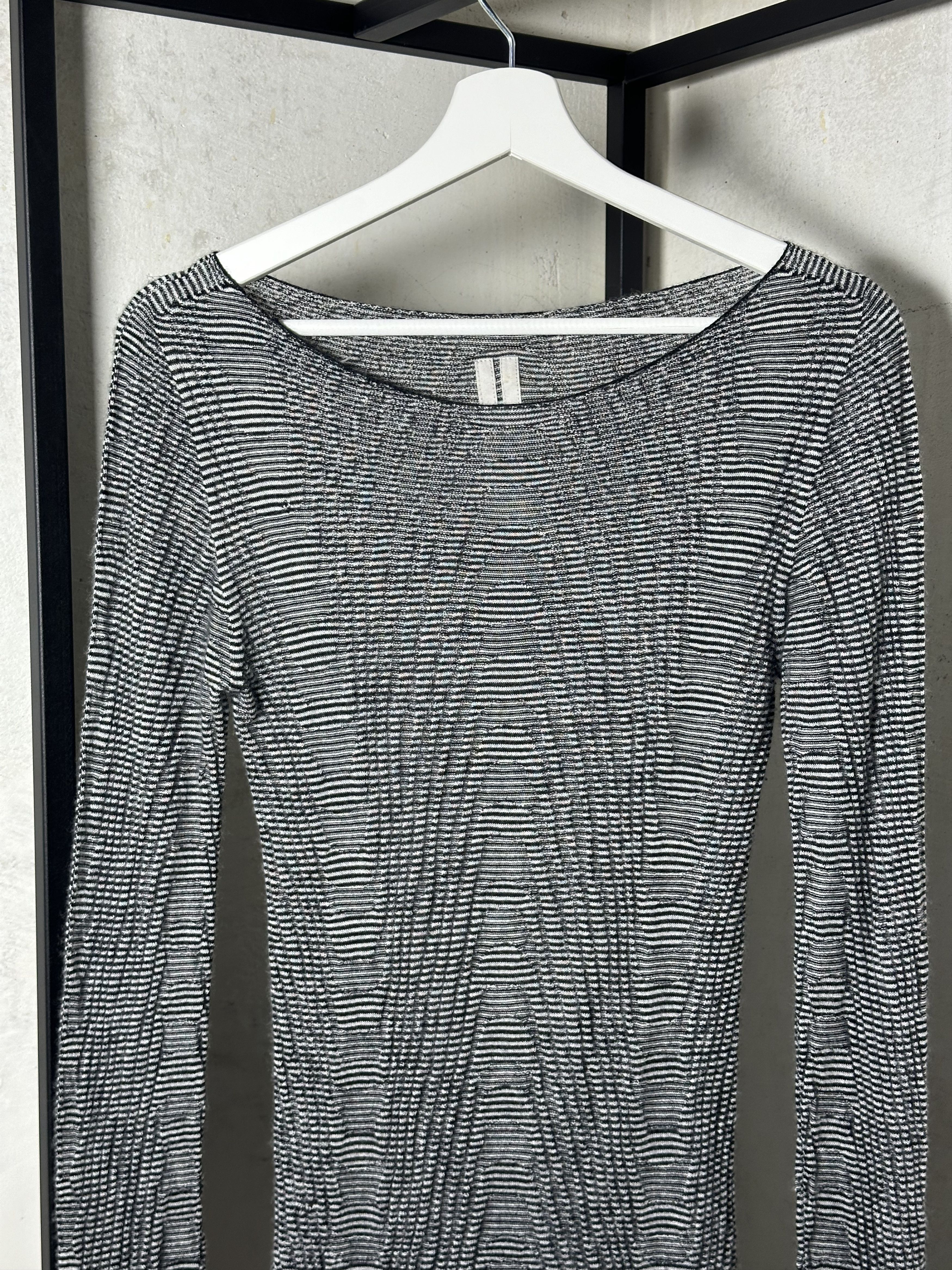 Rick Owens Rick Owens Viscious Knit Cashmere Longsleeve Top Size US S / EU 44-46 / 1 - 4 Thumbnail