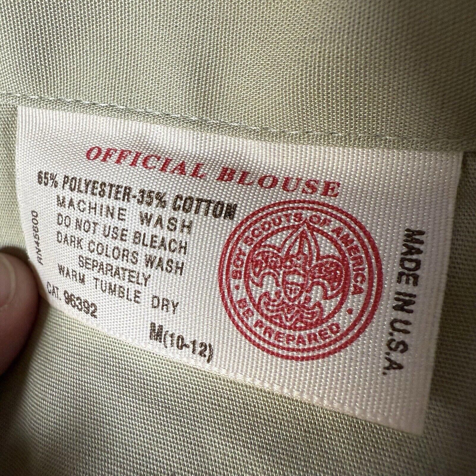 Designer Rare Boy Scouts Den Leader Official Blouse Sz M Longs Peak Size US XXS / EU 40 - 6 Thumbnail