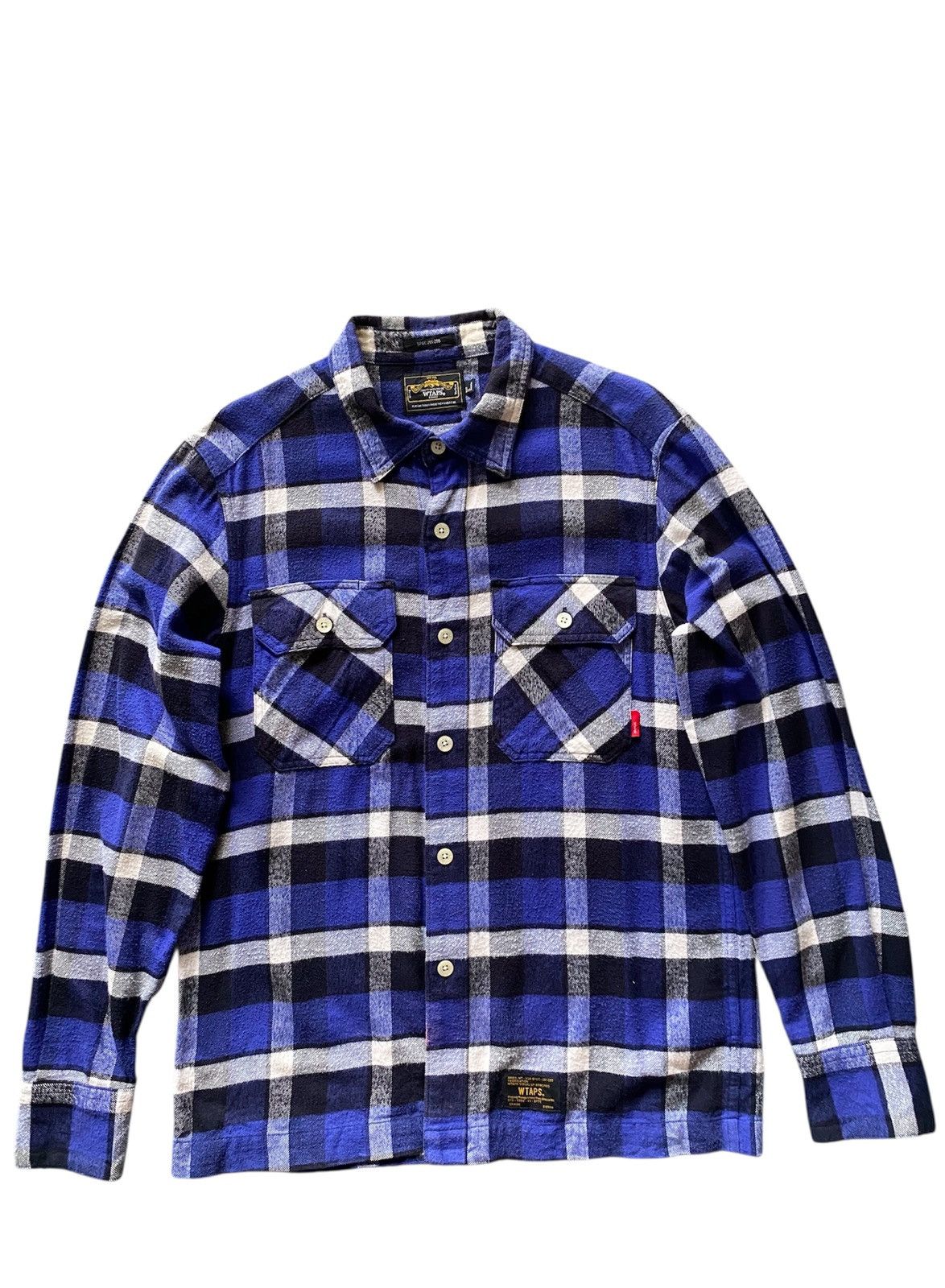 Wtaps WTAPS SPEC 201-205 Flannel Shirt Size US S / EU 44-46 / 1 - 1 Thumbnail