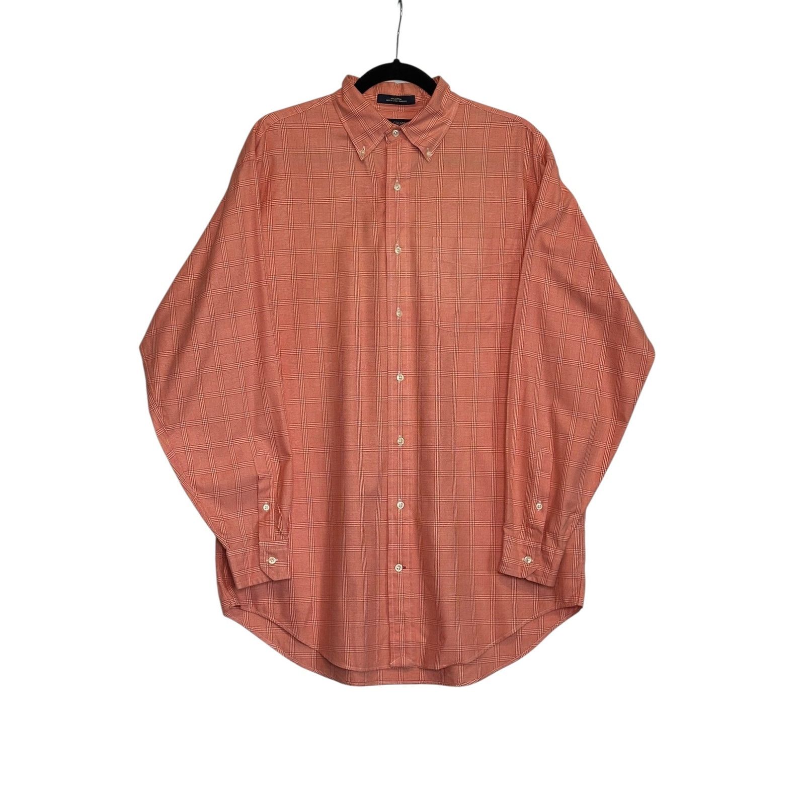 Daniel Cremieux Daniel Cremieux orange plaid long sleeves shirt size Medium Size US M / EU 48-50 / 2 - 6 Thumbnail
