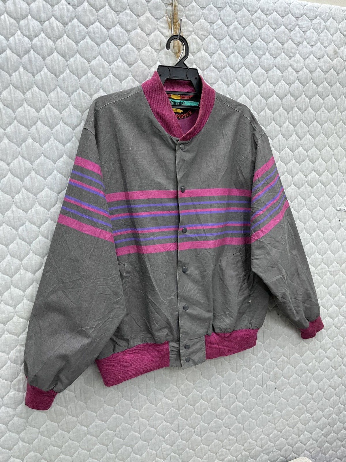 Wrangler 🔥STEALS🔥 VTG WRANGLER BRUSH POPPER JACKET Size US L / EU 52-54 / 3 - 3 Thumbnail
