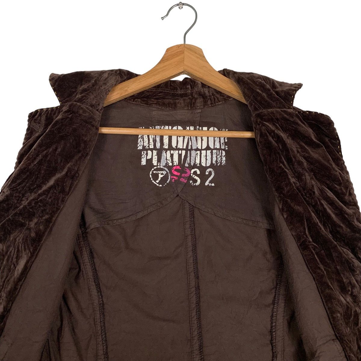 Japanese Brand ANTGAUGE PLATINUM Punk Velvet Casual Jacket #0006-C1 Size S / US 4 / IT 40 - 14 Thumbnail