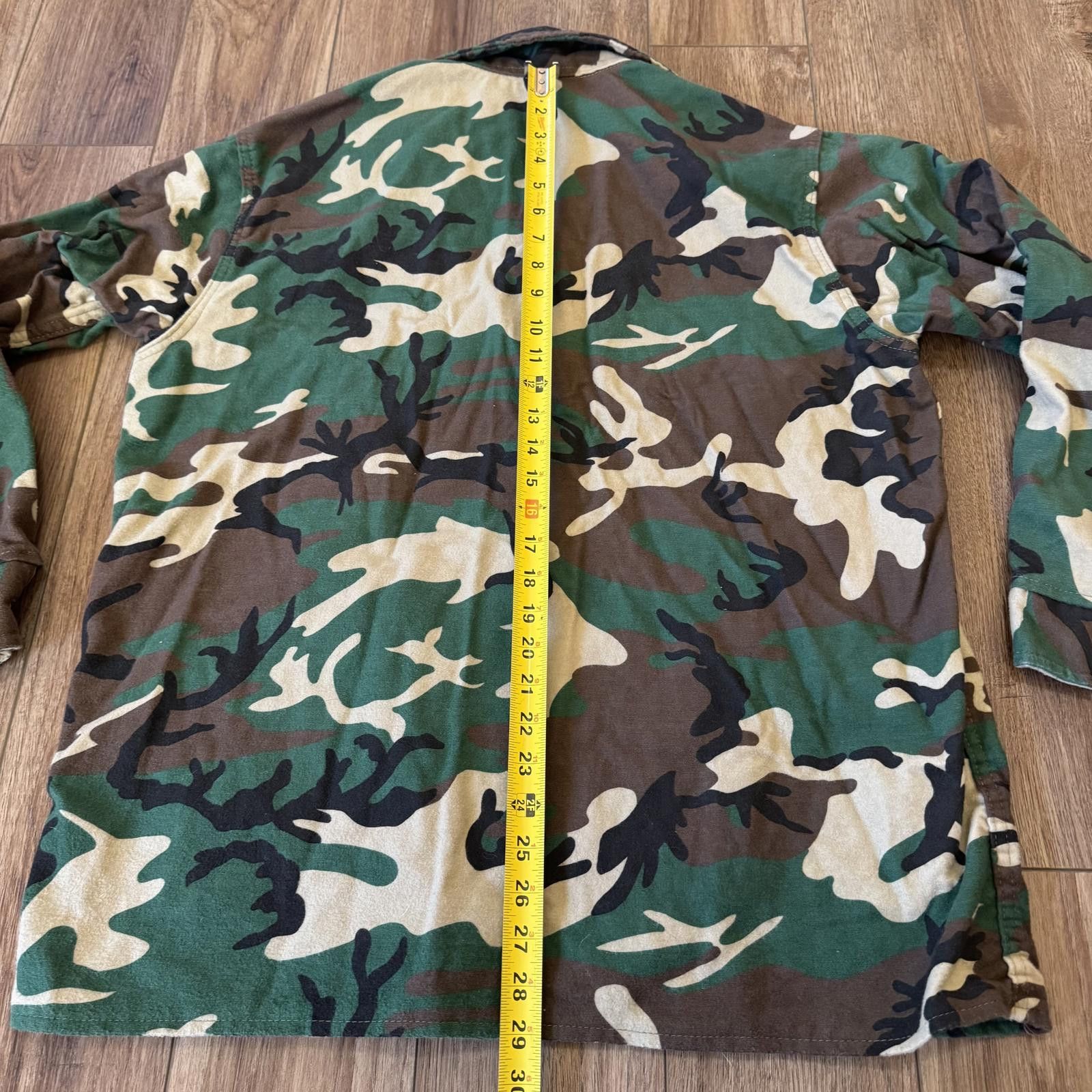 Cabelas Vintage 80s Cabela’s Camo Chamois Flannel Zip Up Hunting Size US L / EU 52-54 / 3 - 7 Thumbnail