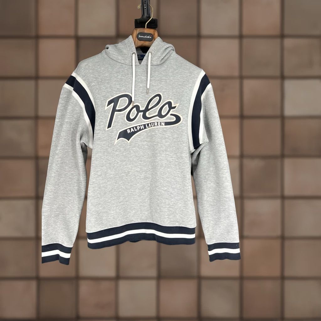 Polo Ralph Lauren Polo Ralph Lauren Hoodie Men’s Gray Script Spell Out Logo Pullover Hooded Sweatshirt Size M Size US M / EU 48-50 / 2 - 1 Thumbnail