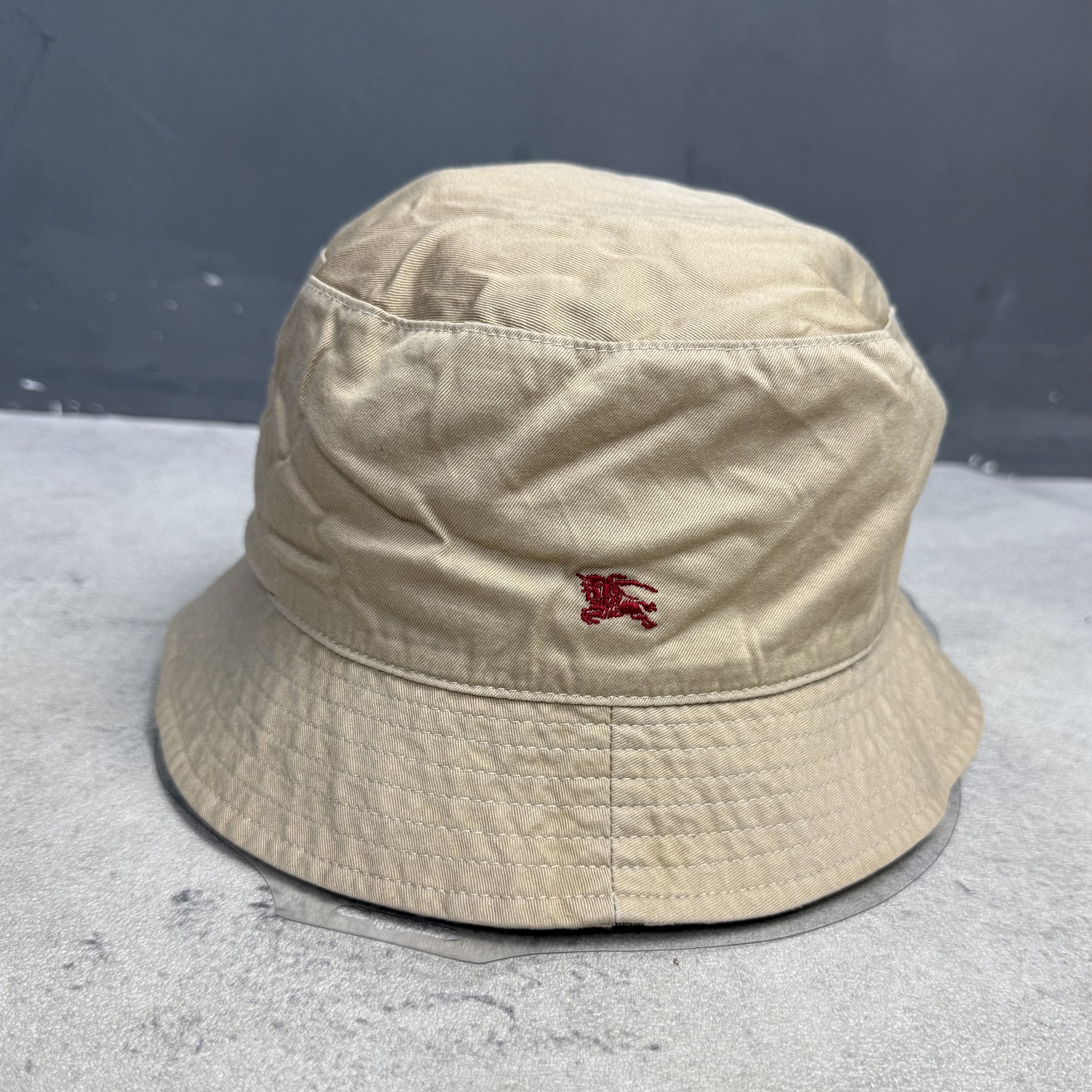 Burberry Vintage Burberry Nova Check Reversible Bucket Hat Size ONE SIZE - 2 Thumbnail
