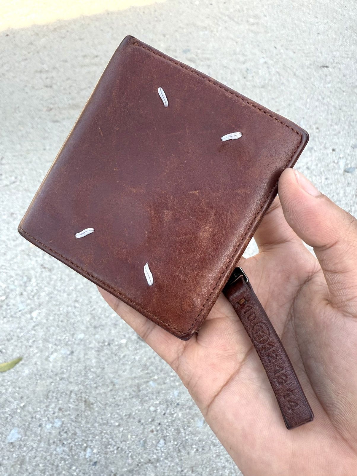 Maison margiela four stitch bifold wallet