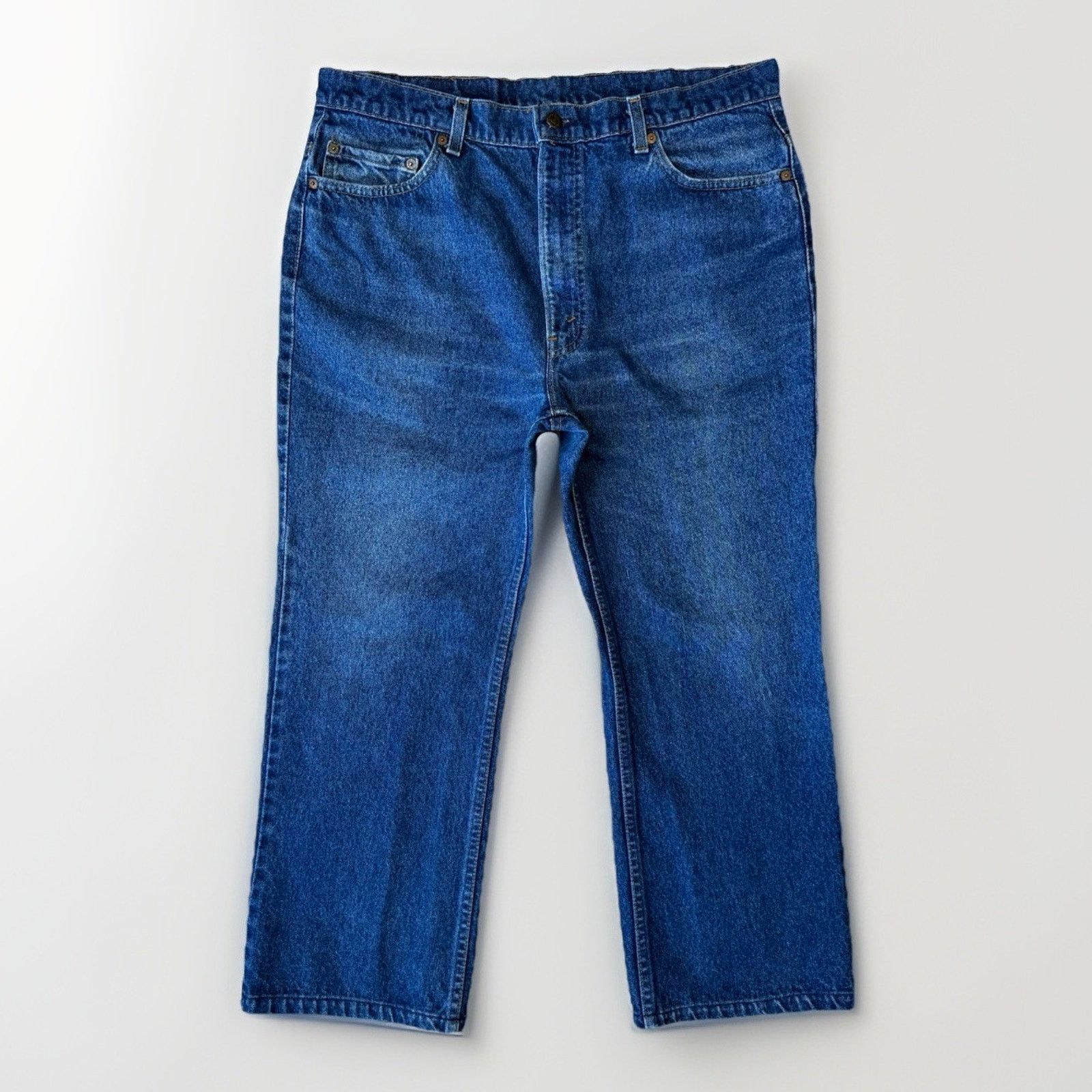 Levi's Vintage Levis 517 Jeans 36 Blue 80s Denim Made in USA Size US 36 / EU 52 - 1 Thumbnail