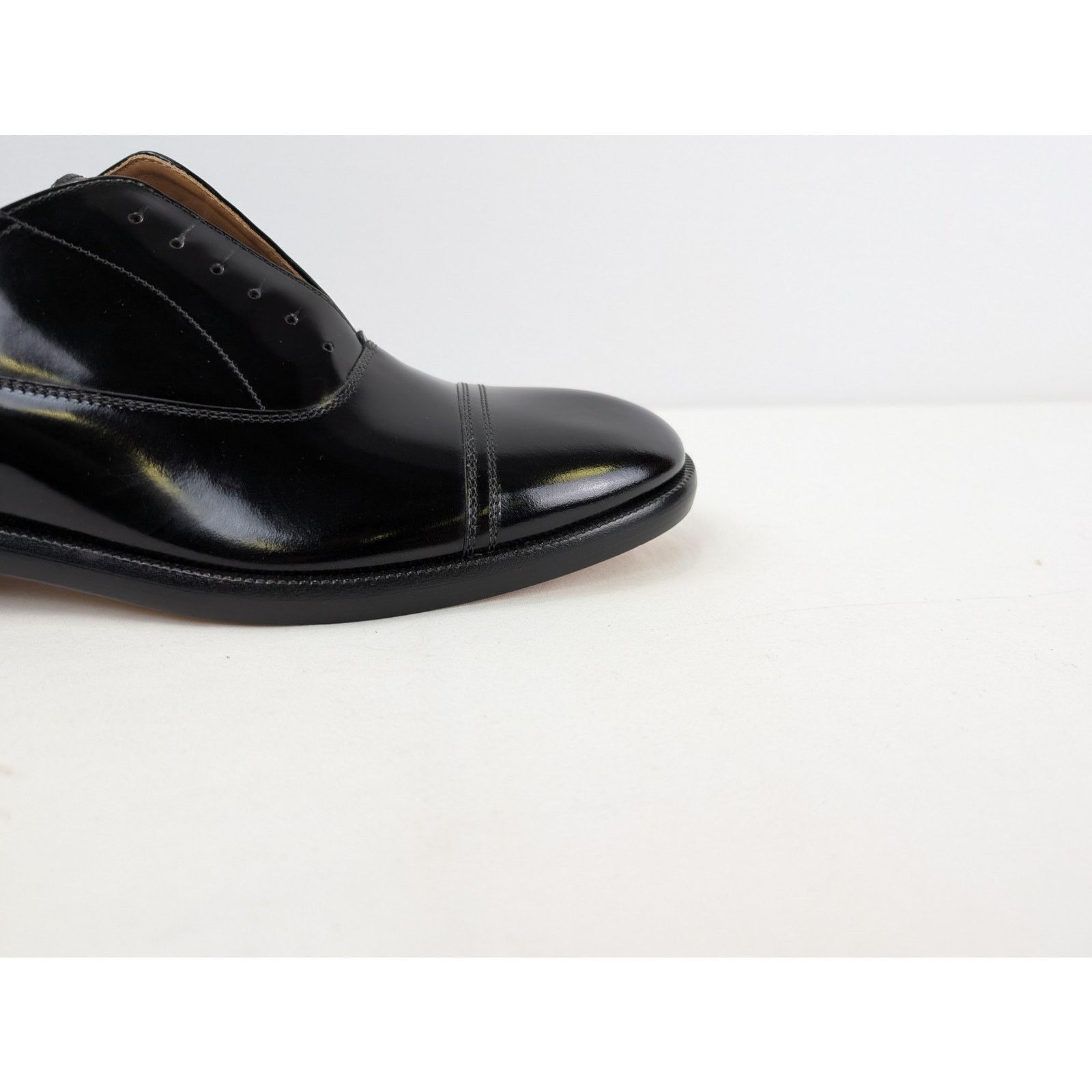 Maison Margiela o1rshd1 MMMKE Leather Shoe Boots in Black Size US 11 / EU 44 - 4 Thumbnail