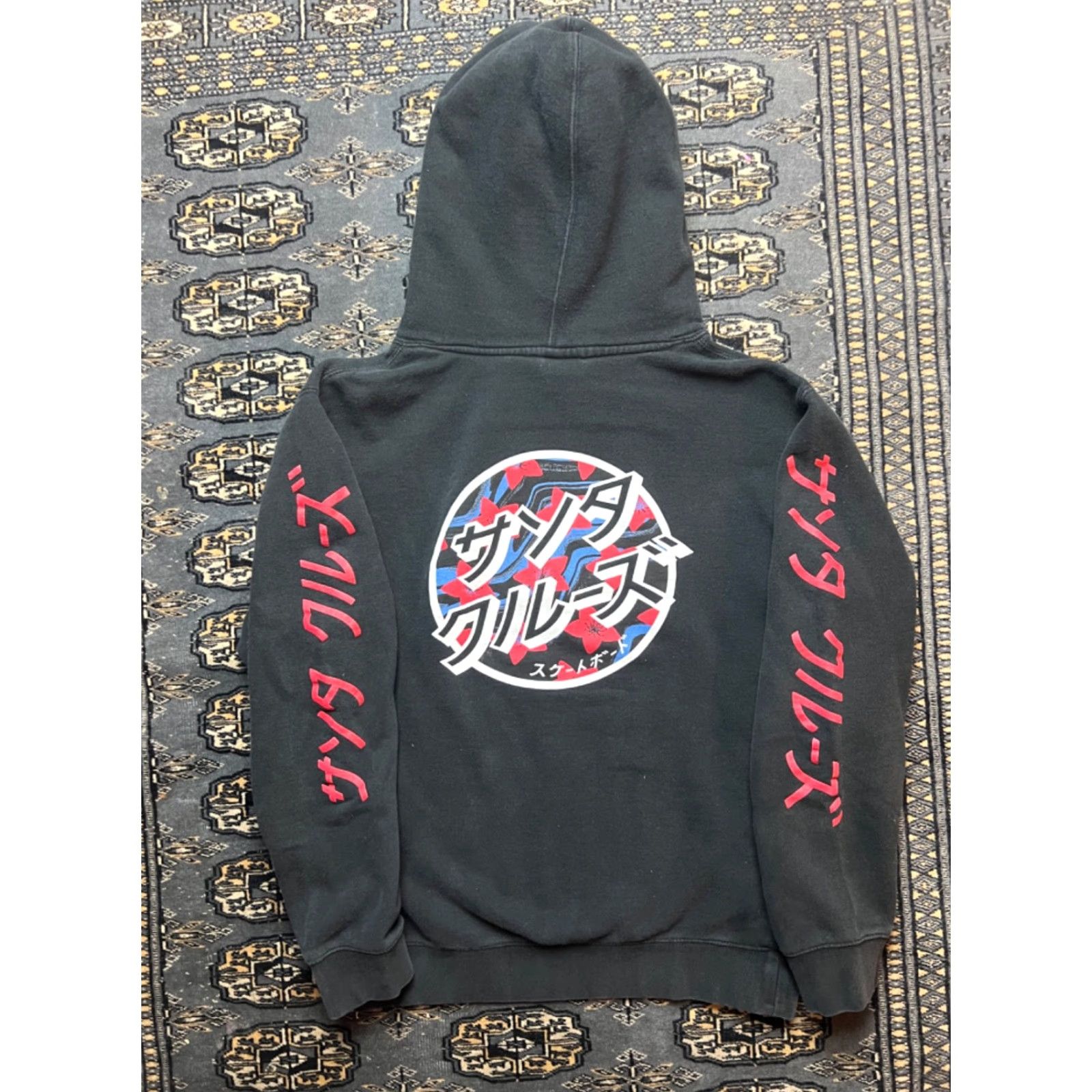 Vintage **Vintage Santa Cruz Hoodie Size S Black Mens** User: Vintage Santa Cruz Hoodie Black Size S Mens Size US S / EU 44-46 / 1 - 5 Thumbnail