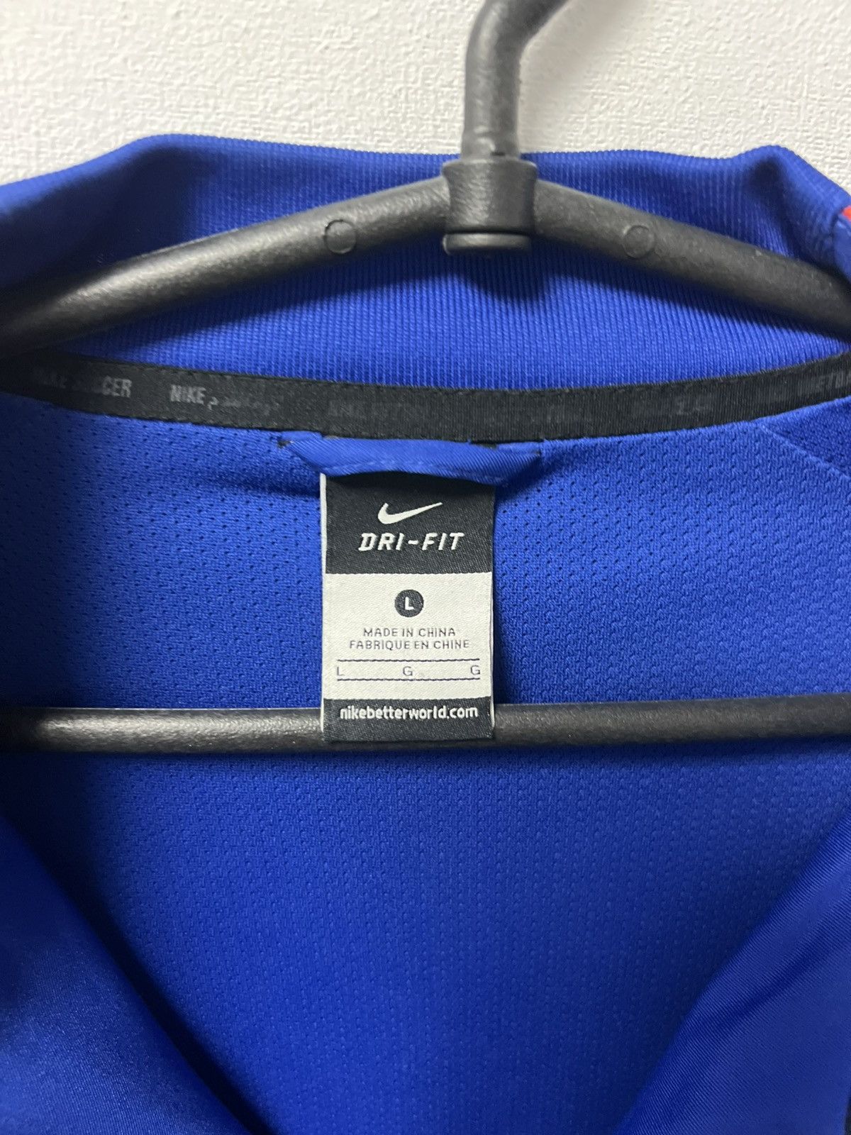 Nike Nike Manchester United Zip Up Track Jacket Vintage Size US L / EU 52-54 / 3 - 6 Thumbnail