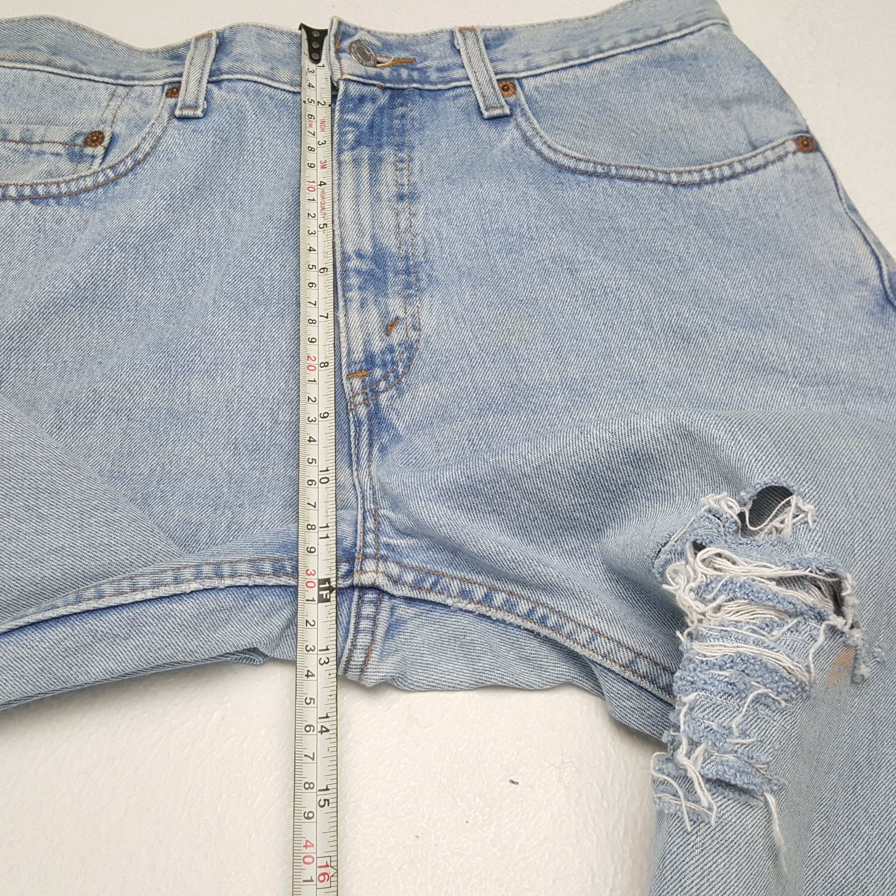 Levi's × Levi's Vintage Clothing × Vintage Vintage LEVI'S Kurt Cobain Style Distressed Jean Size US 32 / EU 48 - 8 Thumbnail