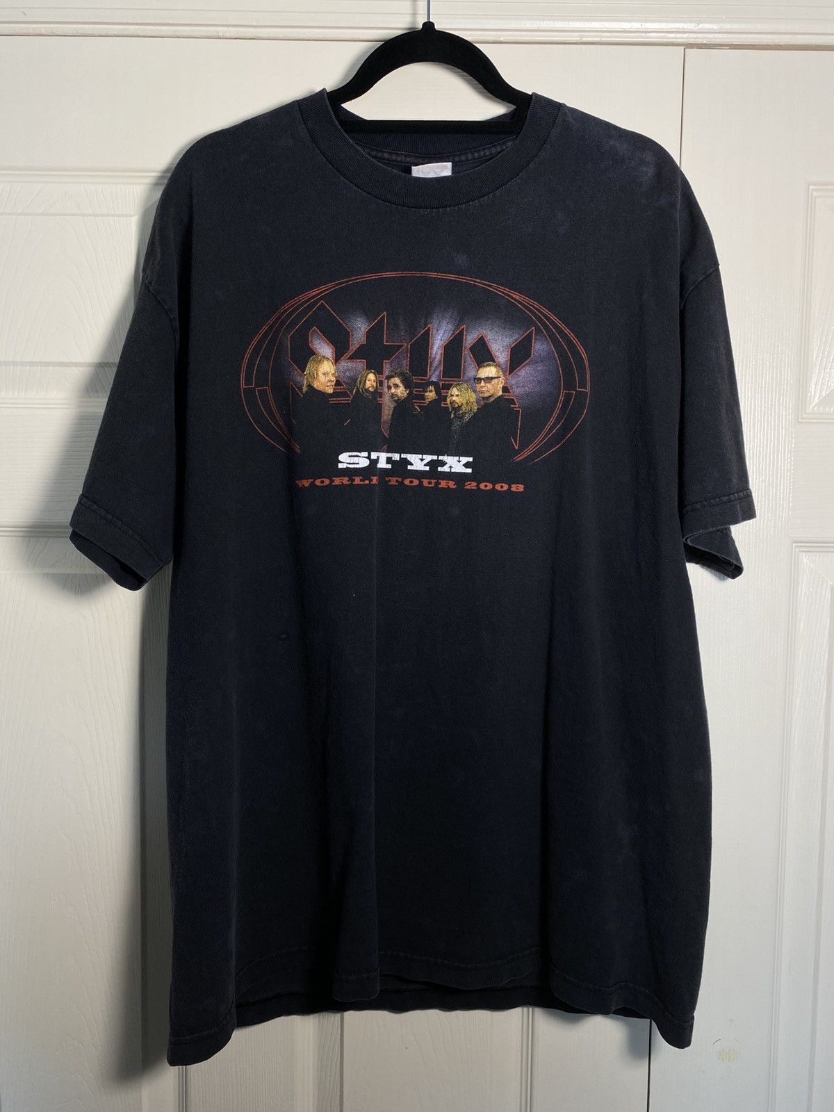 Vintage Styx 2008 World Tour T shirt