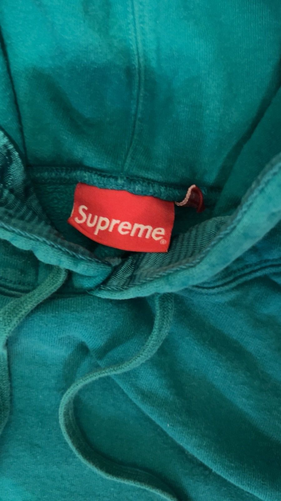 Supreme Green Tonal Webbing Supreme Hoodie Size US XL / EU 56 / 4 - 6 Thumbnail