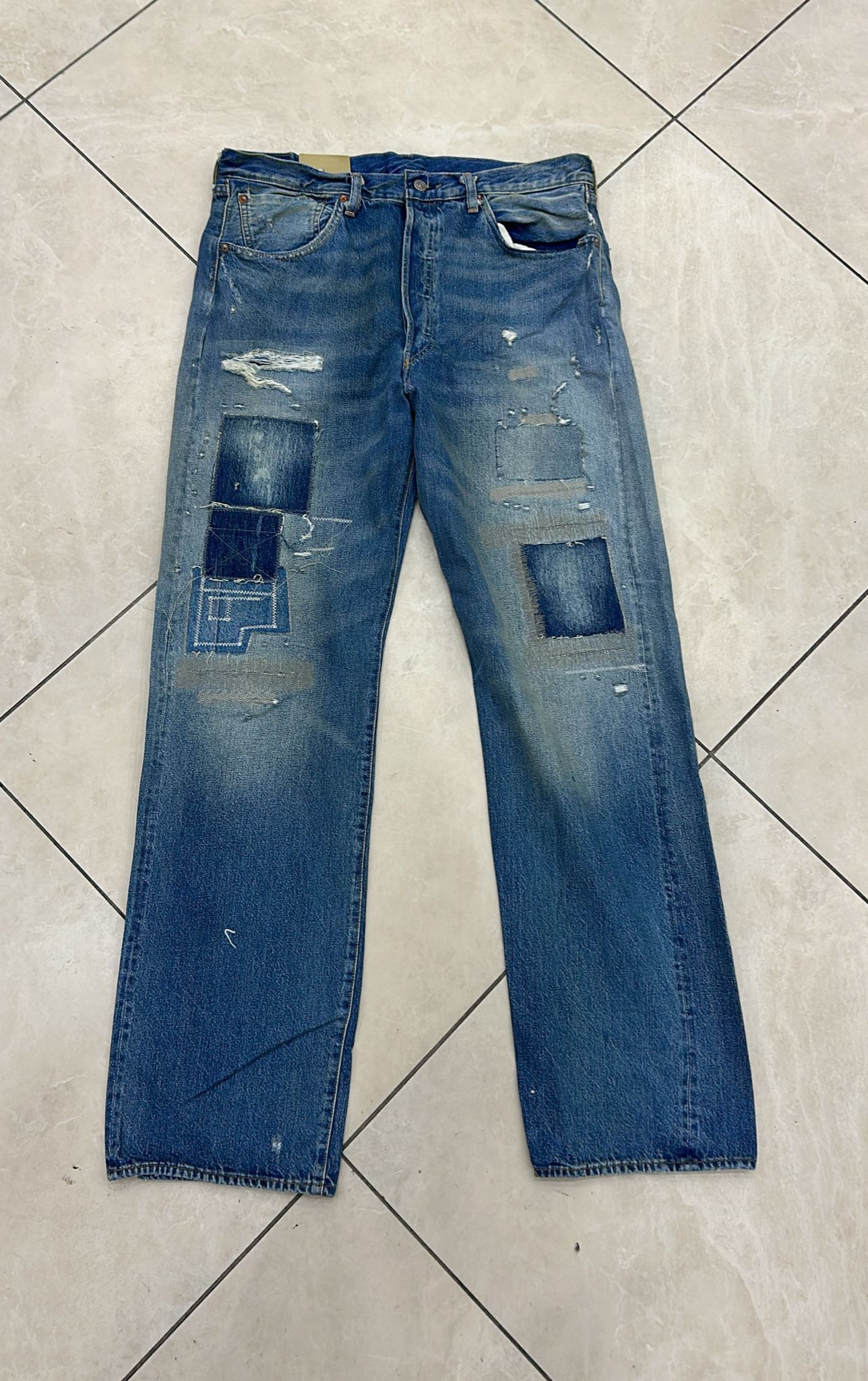 Levi's Vintage Clothing LVC Levi's Vintage Clothing 1955 501XX BigE Selvedge Jeans Size US 36 / EU 52 - 1 Thumbnail