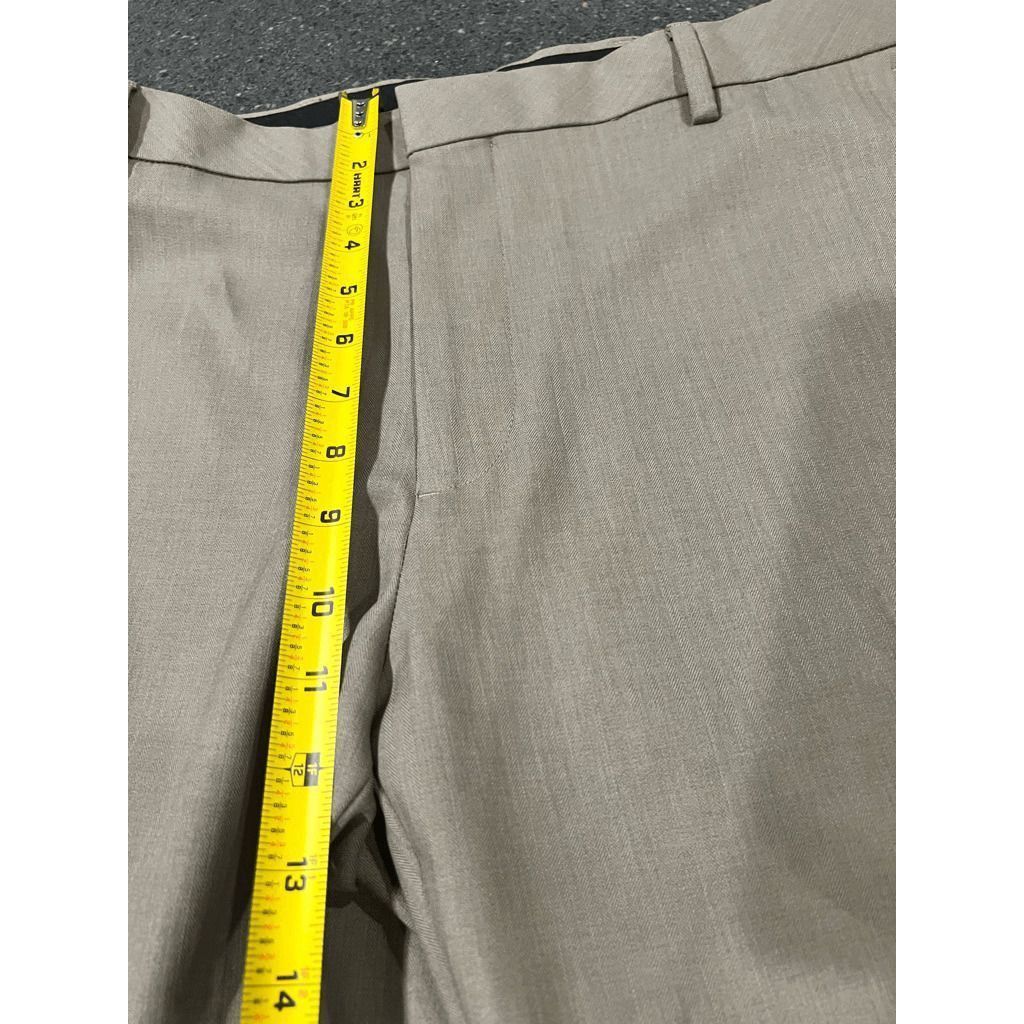 Van Heusen Van Heusen Traveler Slim Fit Mens Flat Front Pant size 38x30 Size US 38 / EU 54 - 5 Thumbnail