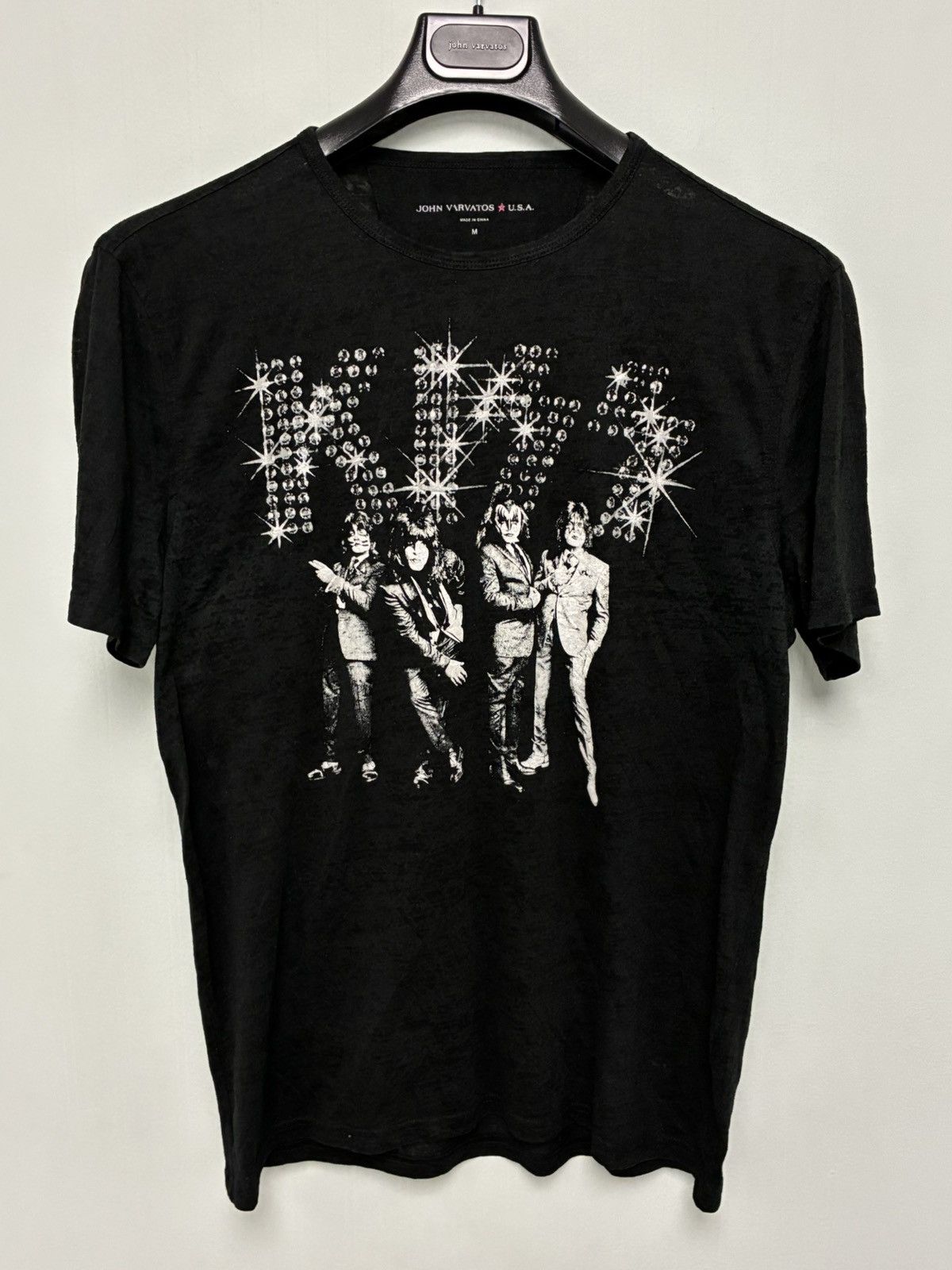John Varvatos Kiss Dressed To Kill Mens T Shirt medium Size US M / EU 48-50 / 2 - 5 Thumbnail