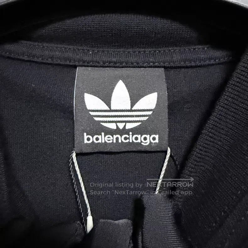 Balenciaga Balenciaga Brand logo letter embroidery round-neck short-s Size US M / EU 48-50 / 2 - 7 Thumbnail