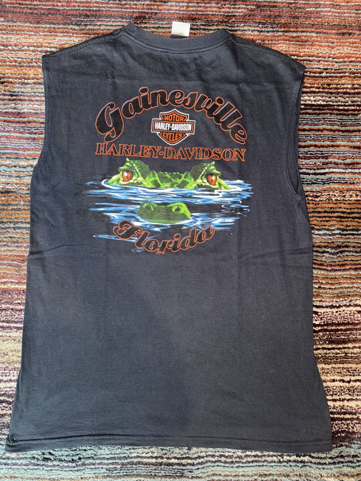 Harley Davidson Harley Davidson Gainesville Gator sleeveless Size US L / EU 52-54 / 3 - 3 Thumbnail
