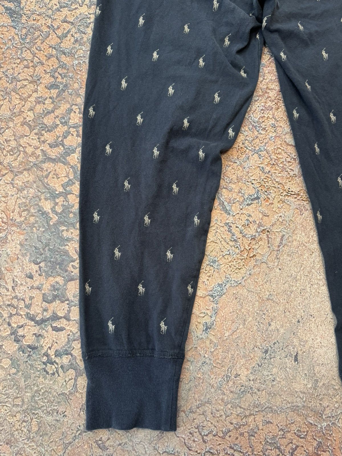 Polo Ralph Lauren Vintage Polo Ralph Lauren Monogram Pajama Sweat Pants Jogger Size US 32 / EU 48 - 6 Thumbnail