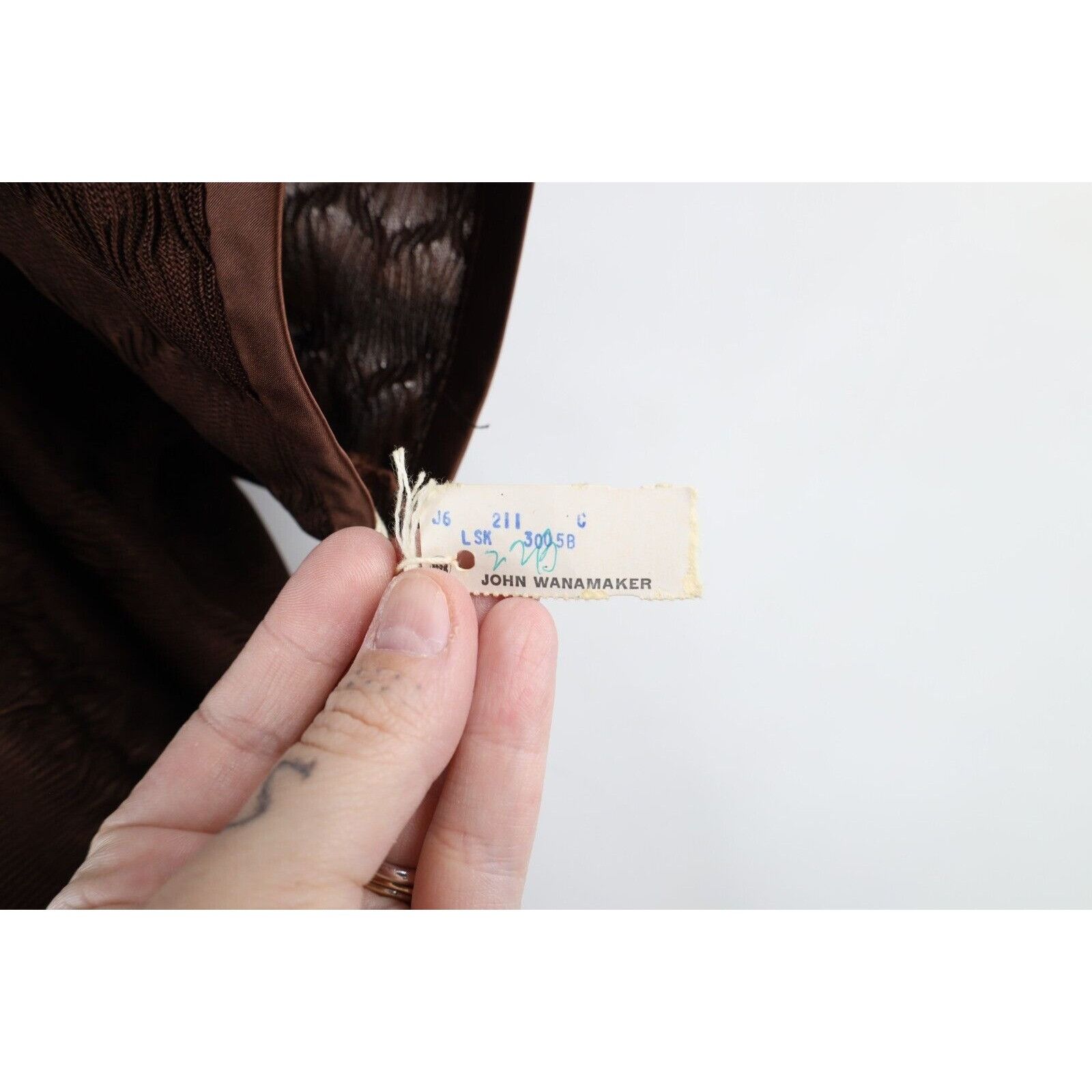 Vintage Deadstock Vintage 60s Mid Century Modern MCM Dress Size L / US 10 / IT 46 - 6 Thumbnail