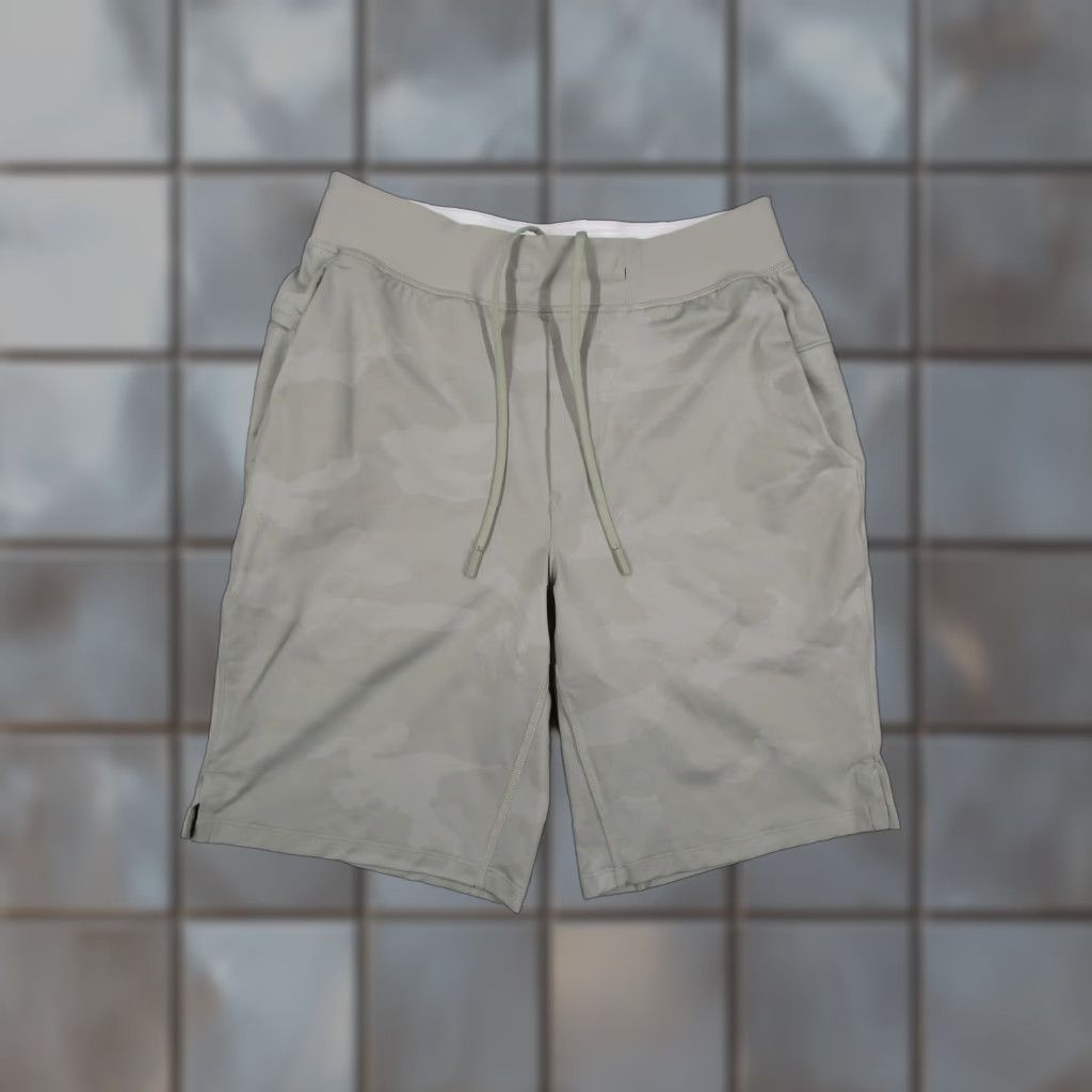 Lululemon Lululemon Shorts Mens Small Gray Camo Athletic Performance LM7AN1S Shirt Size US 29 - 1 Thumbnail