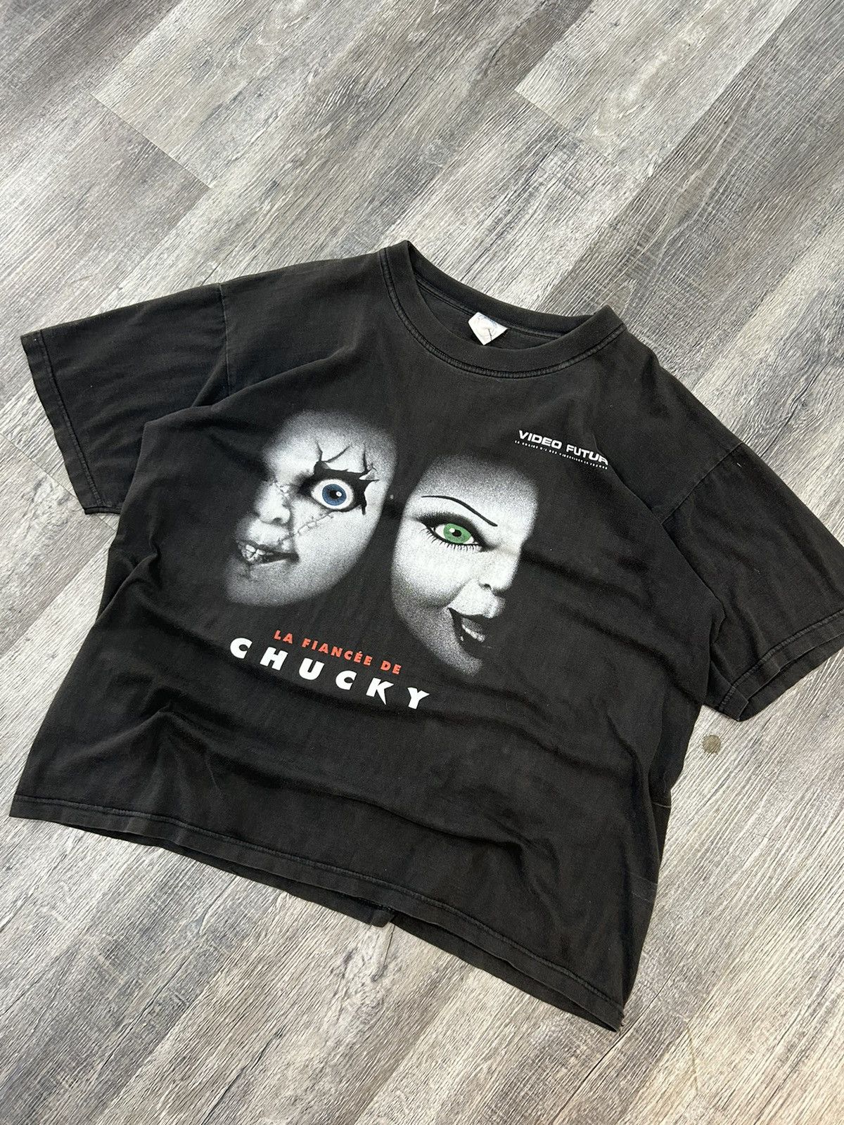 Vintage Chuckys Bride Promo Shirt Size US XL / EU 56 / 4 - 2 Thumbnail
