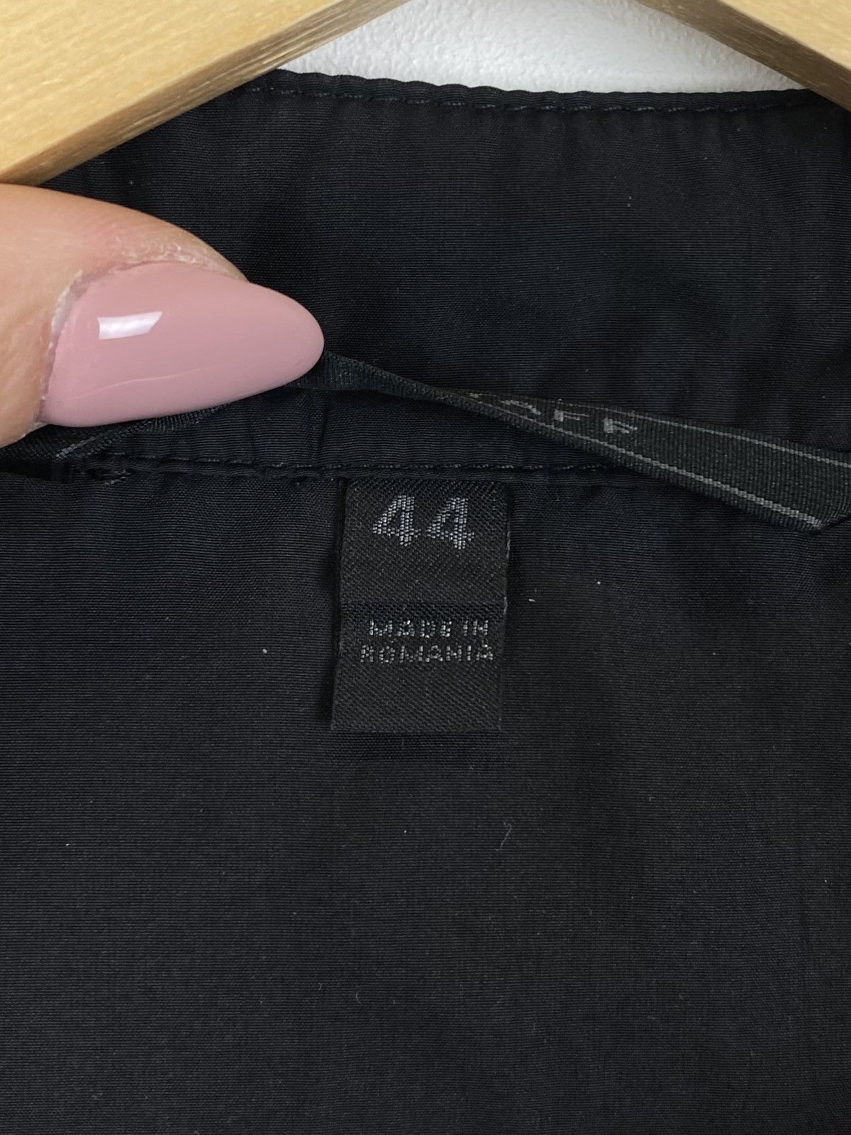 Belstaff Belstaff Full Zip Bomber Jacket Women’s Size 44 Black Logo Size M / US 6-8 / IT 42-44 - 5 Thumbnail