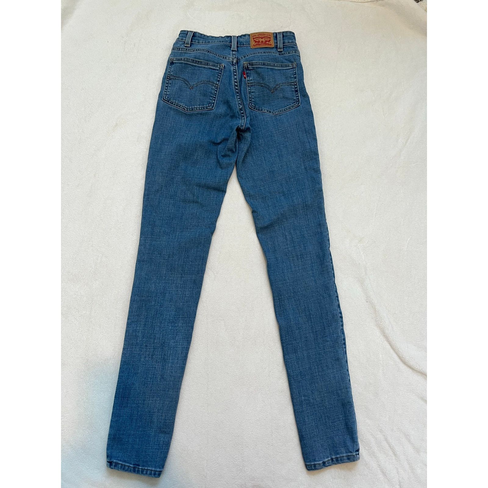 Levi's Levi Strauss & Co 721 High Rise Skinny Jeans Size 27 Size 27" / US 4 / IT 40 - 5 Thumbnail
