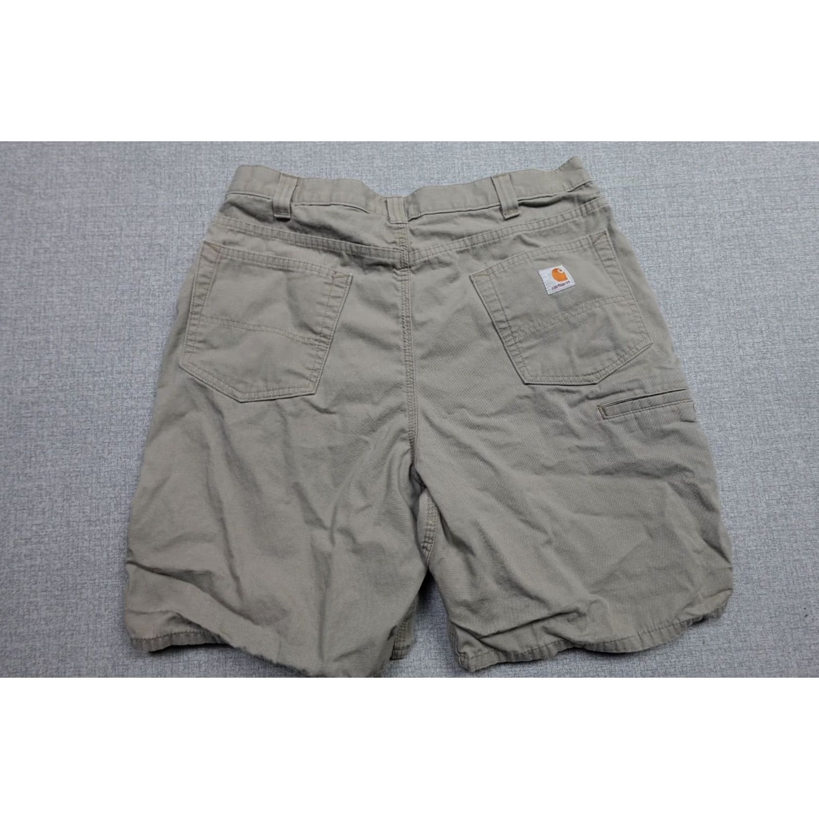 Carhartt Carhartt Short Mens 36 Beige Ripstop Relaxed Fit Chino Outdoors Work Loose Fit Size US 36 / EU 52 - 4 Thumbnail