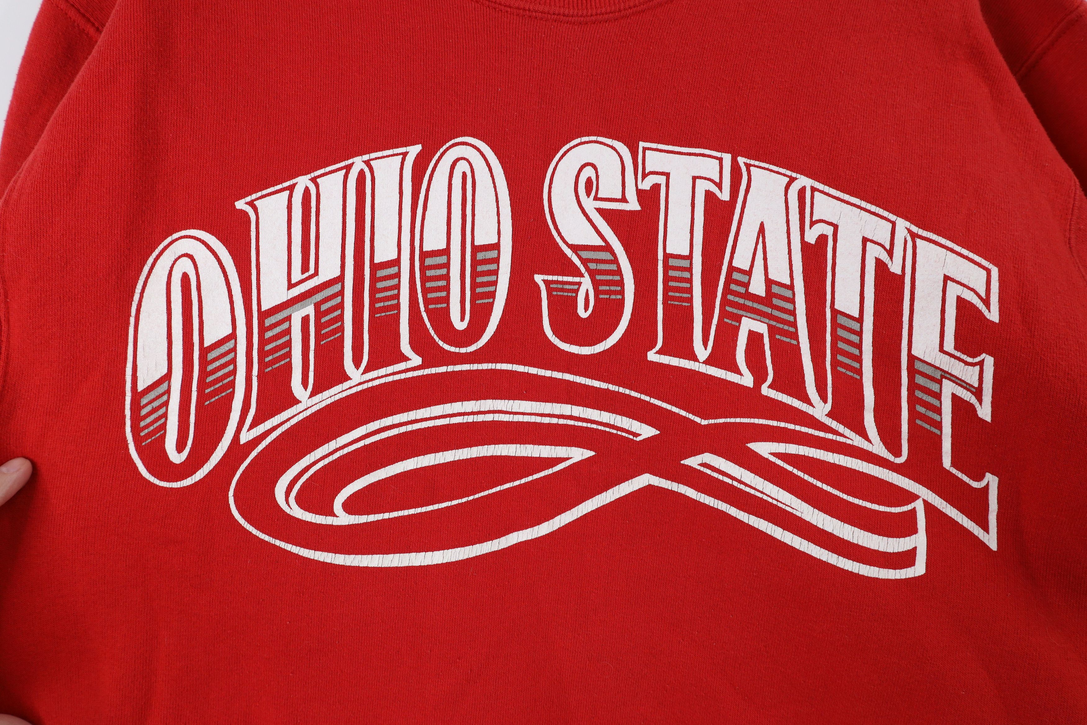 Vintage Vintage 90s Ohio State University Crewneck Sweatshirt US Size US L / EU 52-54 / 3 - 4 Thumbnail