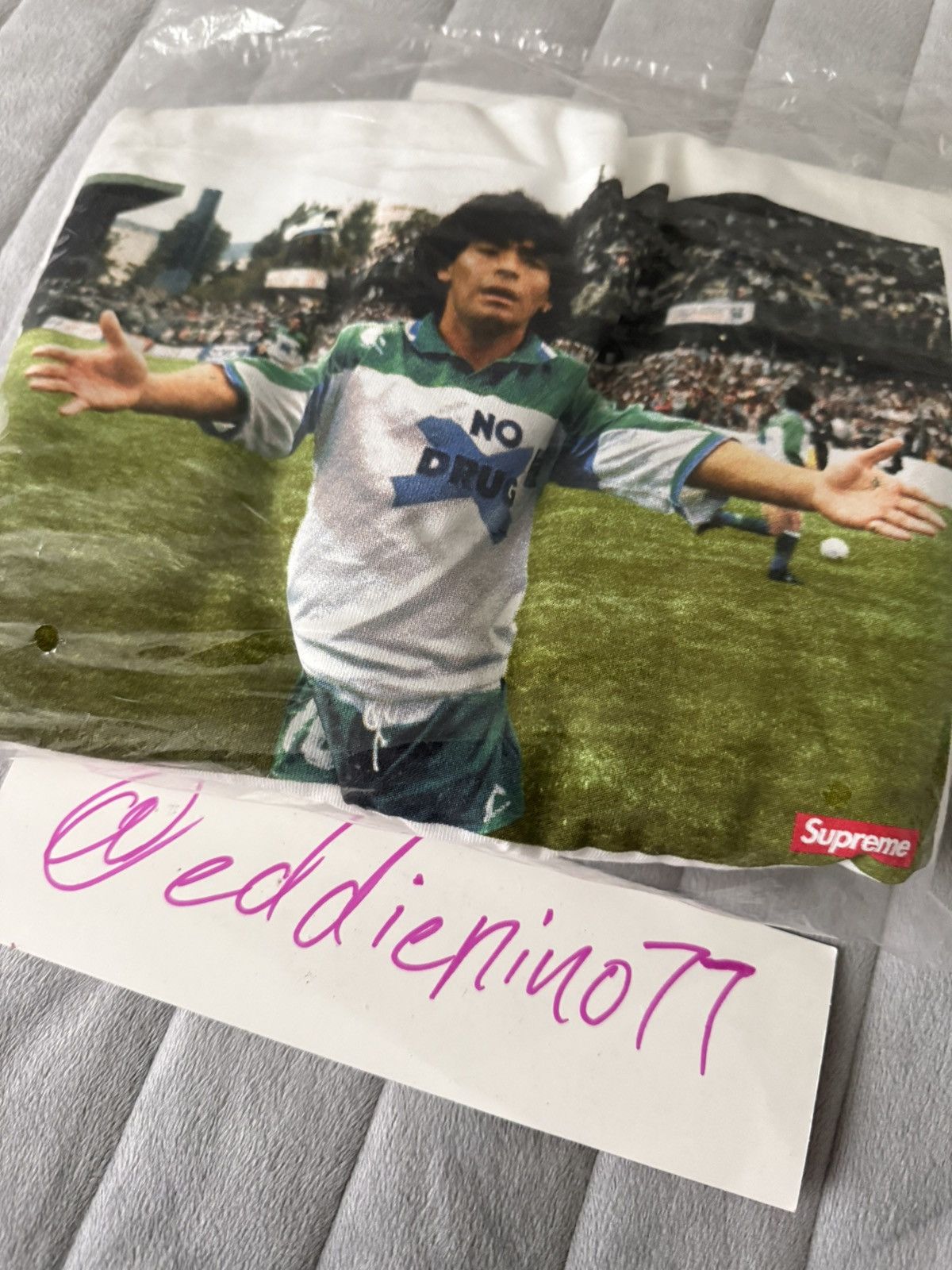 Supreme Supreme Maradona Tee White (M) Size US M / EU 48-50 / 2 - 3 Thumbnail