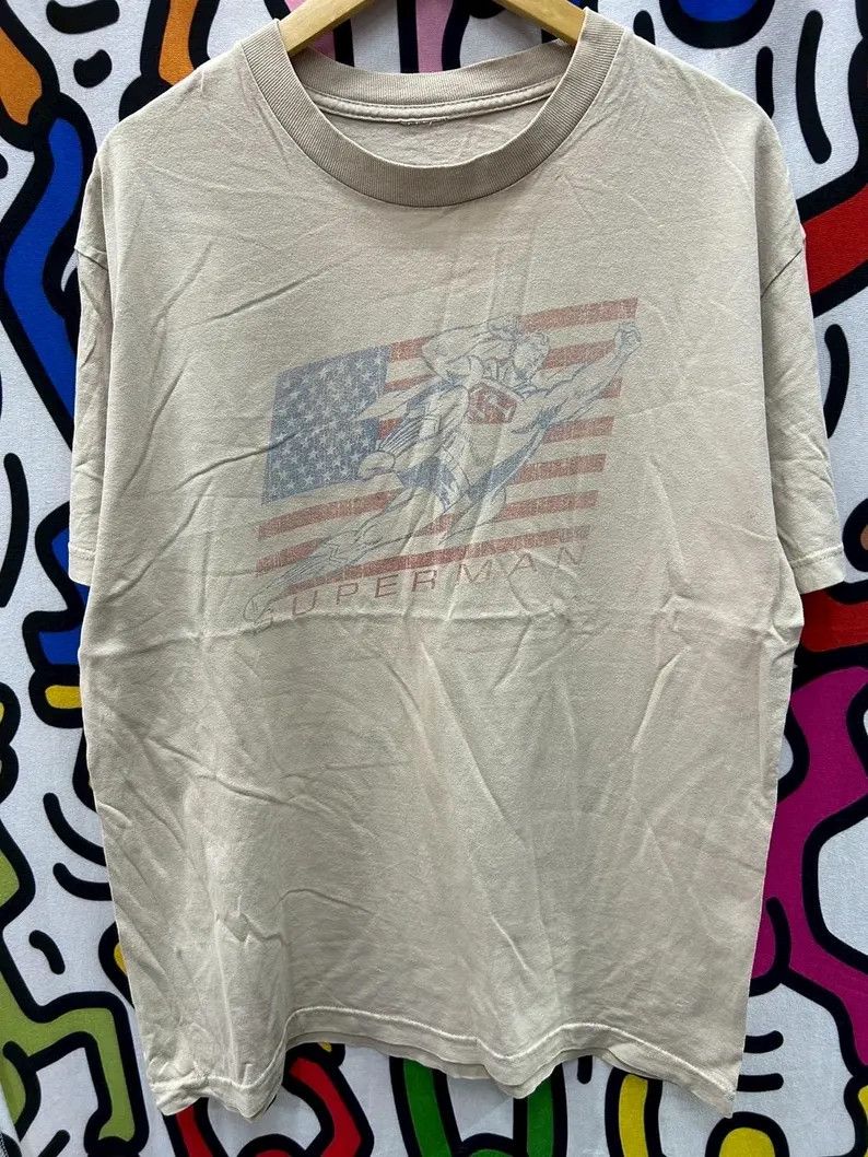 Vintage Vintage 2000s Superman Movie tshirt size L Size US L / EU 52-54 / 3 - 2 Thumbnail