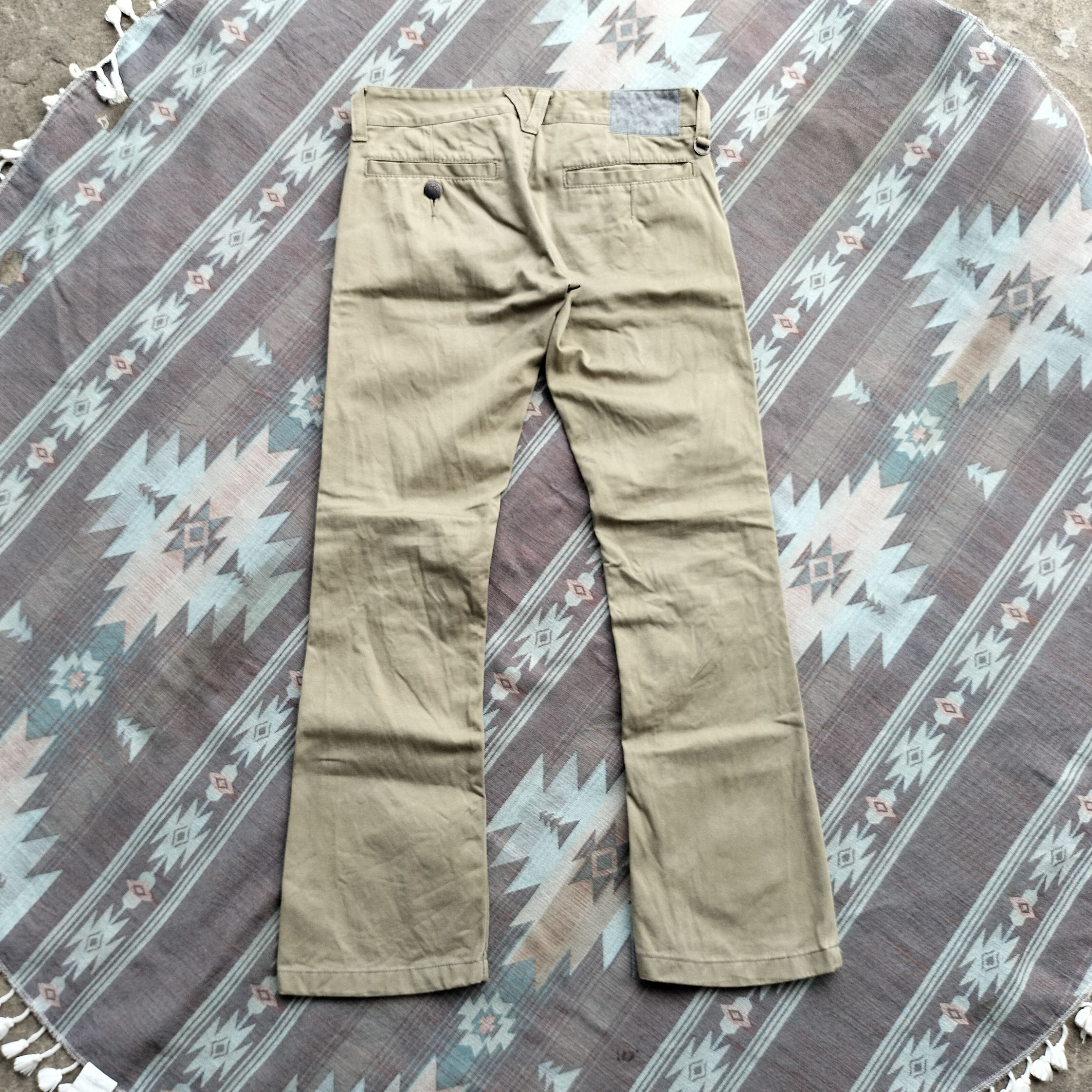 Vanquish Vanquish Gold japan flare catton pants Size US 31 - 7 Thumbnail