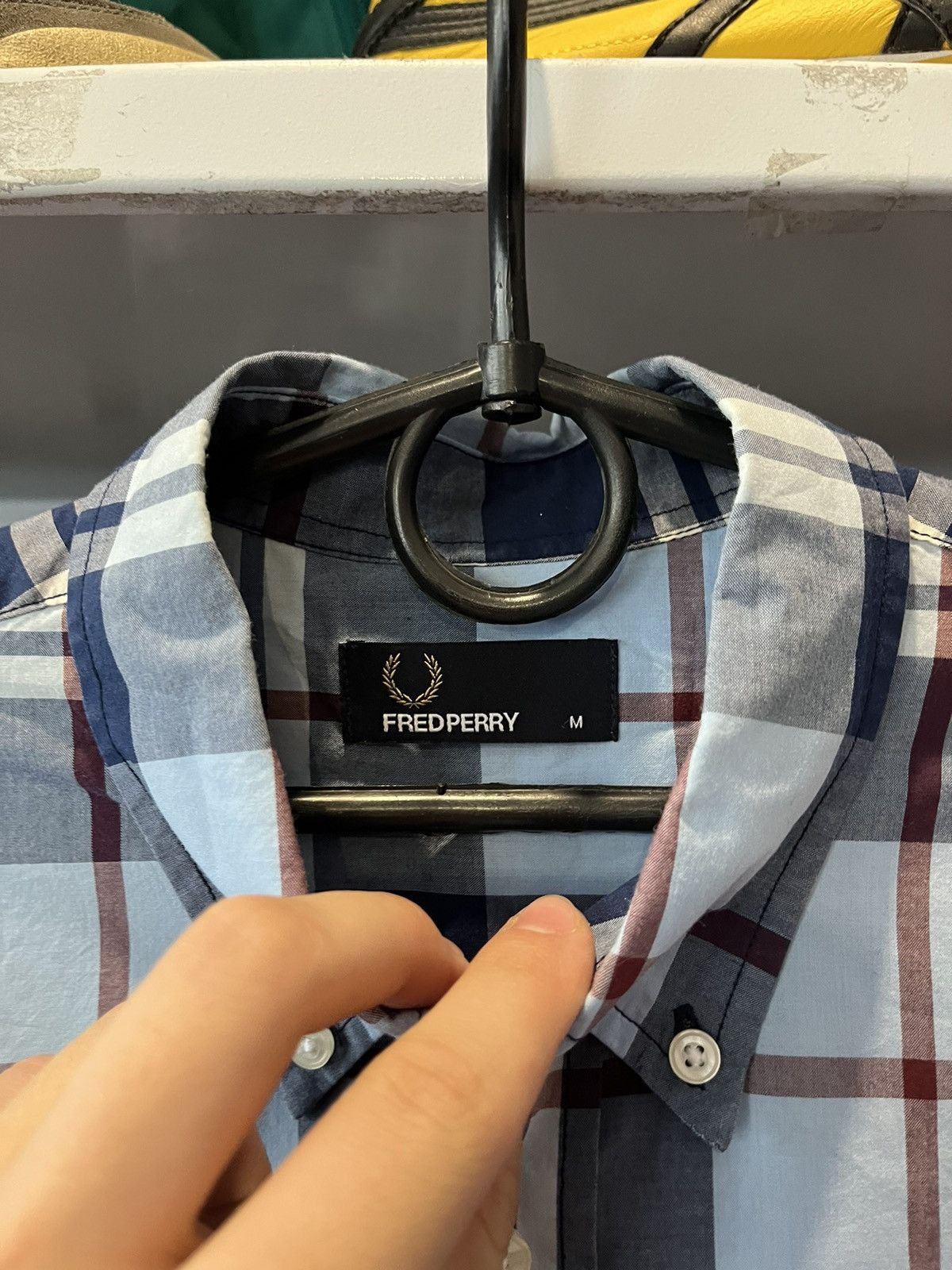 Fred Perry Vintage Fred Perry Plaid Shirt Size M Y2K Size US M / EU 48-50 / 2 - 8 Thumbnail
