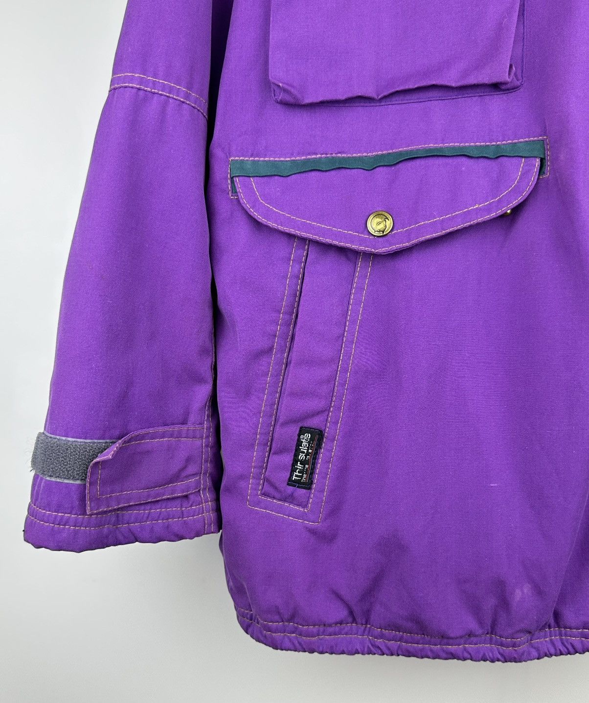 Fjallraven Fjallraven Vintage Thinsulate Jacket Purple Outdoor Parka Size US L / EU 52-54 / 3 - 4 Thumbnail
