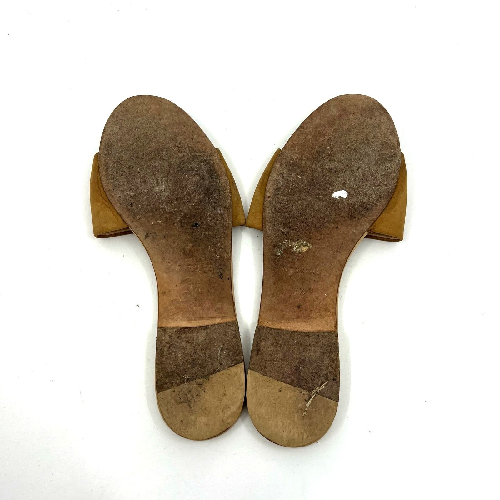 Nisolo Nisolo Isla Brown Suede Slide Sandals Women's 7.5 US Size US 7.5 / IT 37.5 - 8 Thumbnail