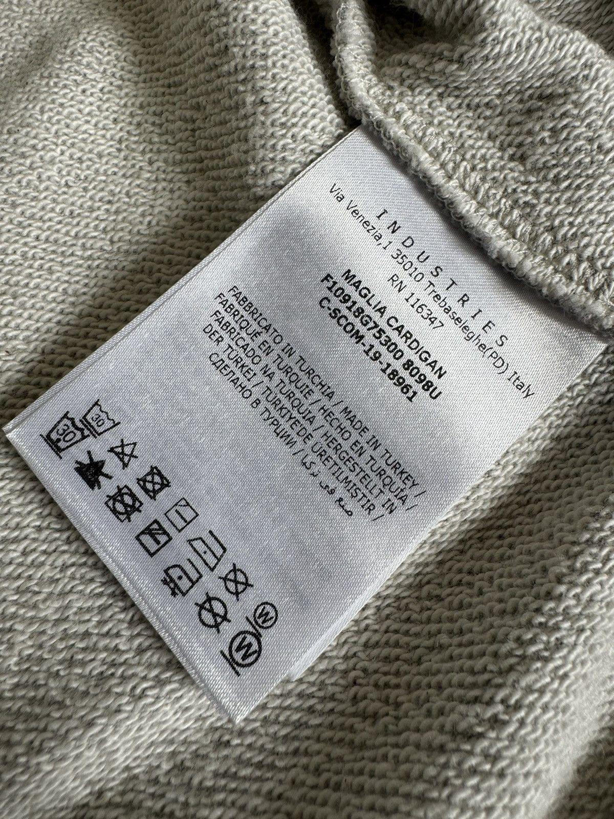 Moncler Moncler Maglia Cardigan Grey Jacket Size US L / EU 52-54 / 3 - 7 Thumbnail