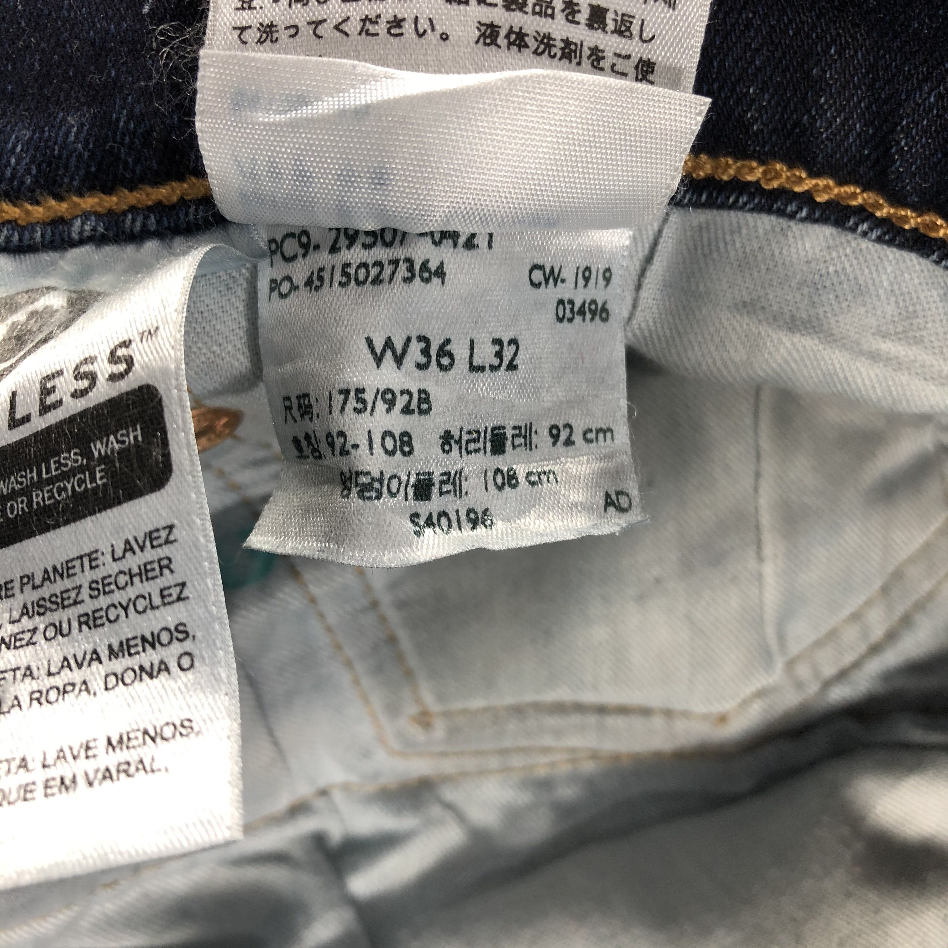 Levi's × Vintage Vintage Levis 502 Jeans-JM2192 Size US 38 / EU 54 - 14 Thumbnail