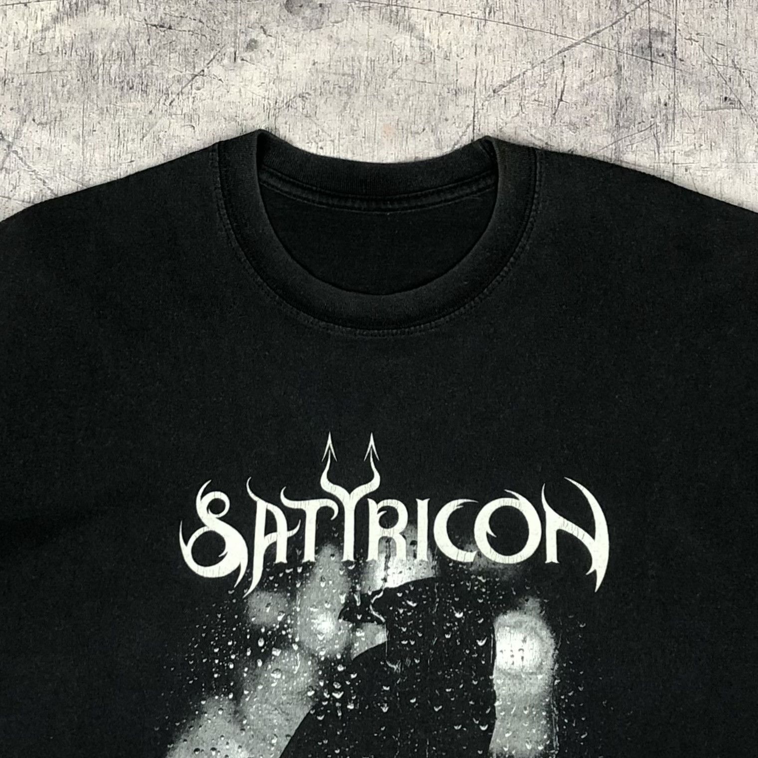 Band Tees Vintage Satyricon Crow Tee Size US L / EU 52-54 / 3 - 5 Thumbnail
