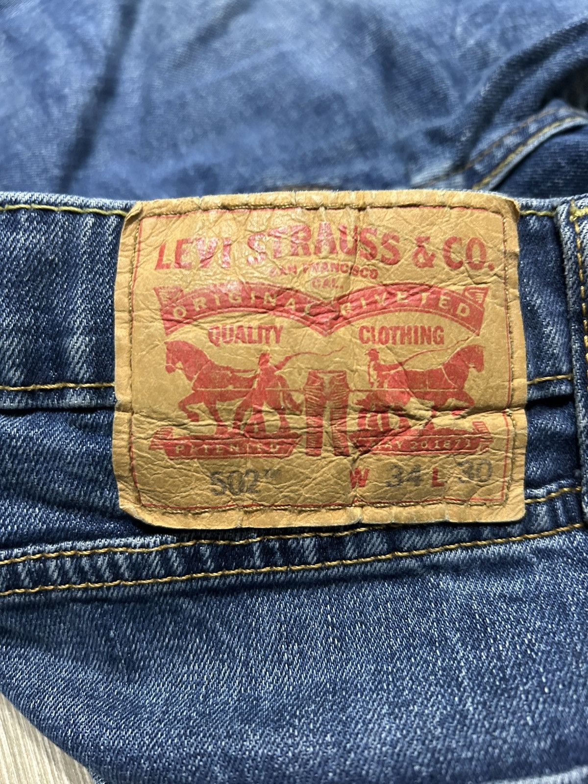 Levi's Levi’s 502 w34xl30 Size US 34 / EU 50 - 2 Thumbnail