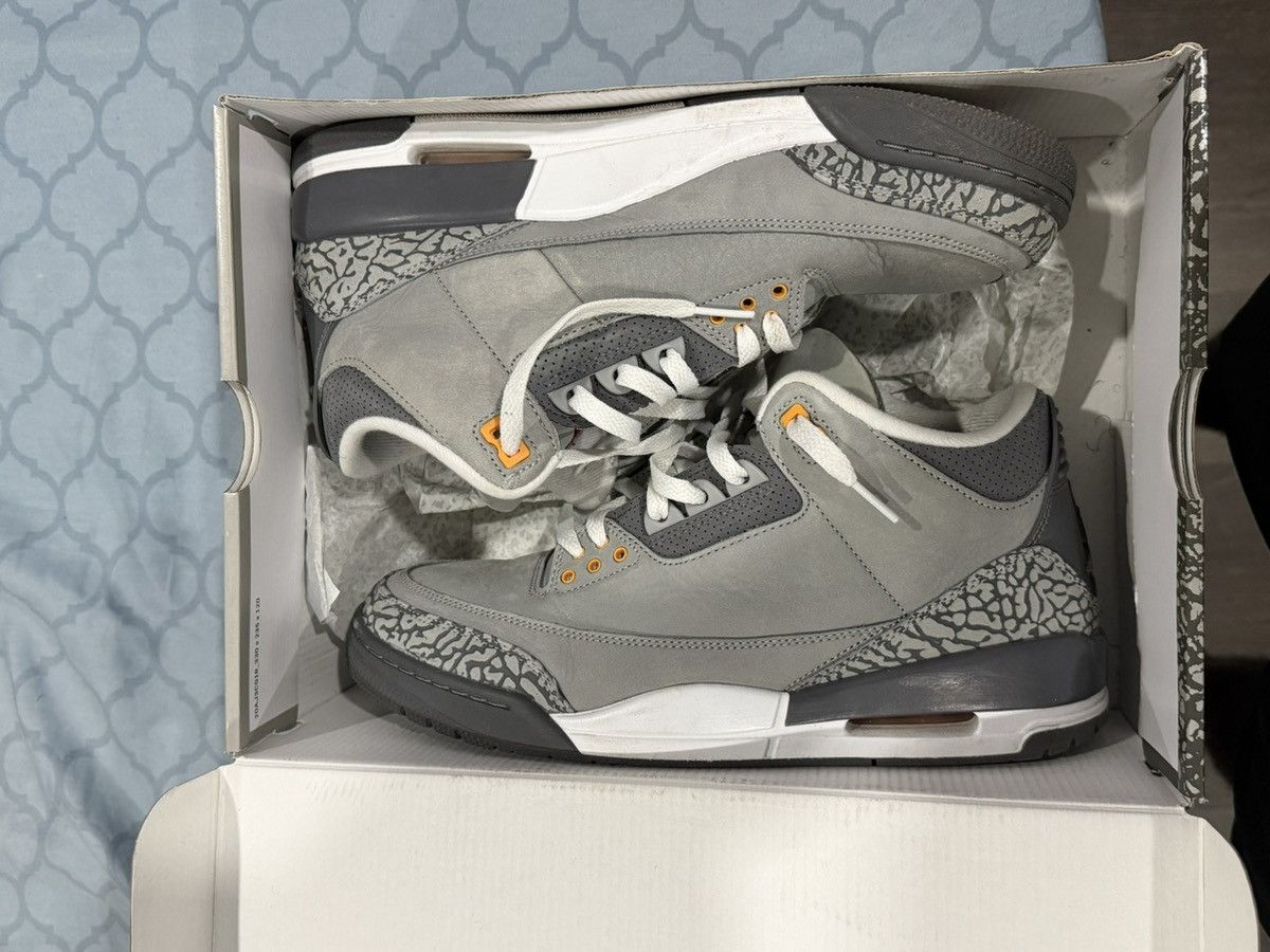 Jordan Brand Air Jordan 3 Retro “Cool Grey” 2021 Size US 10 / EU 43 - 8 Thumbnail