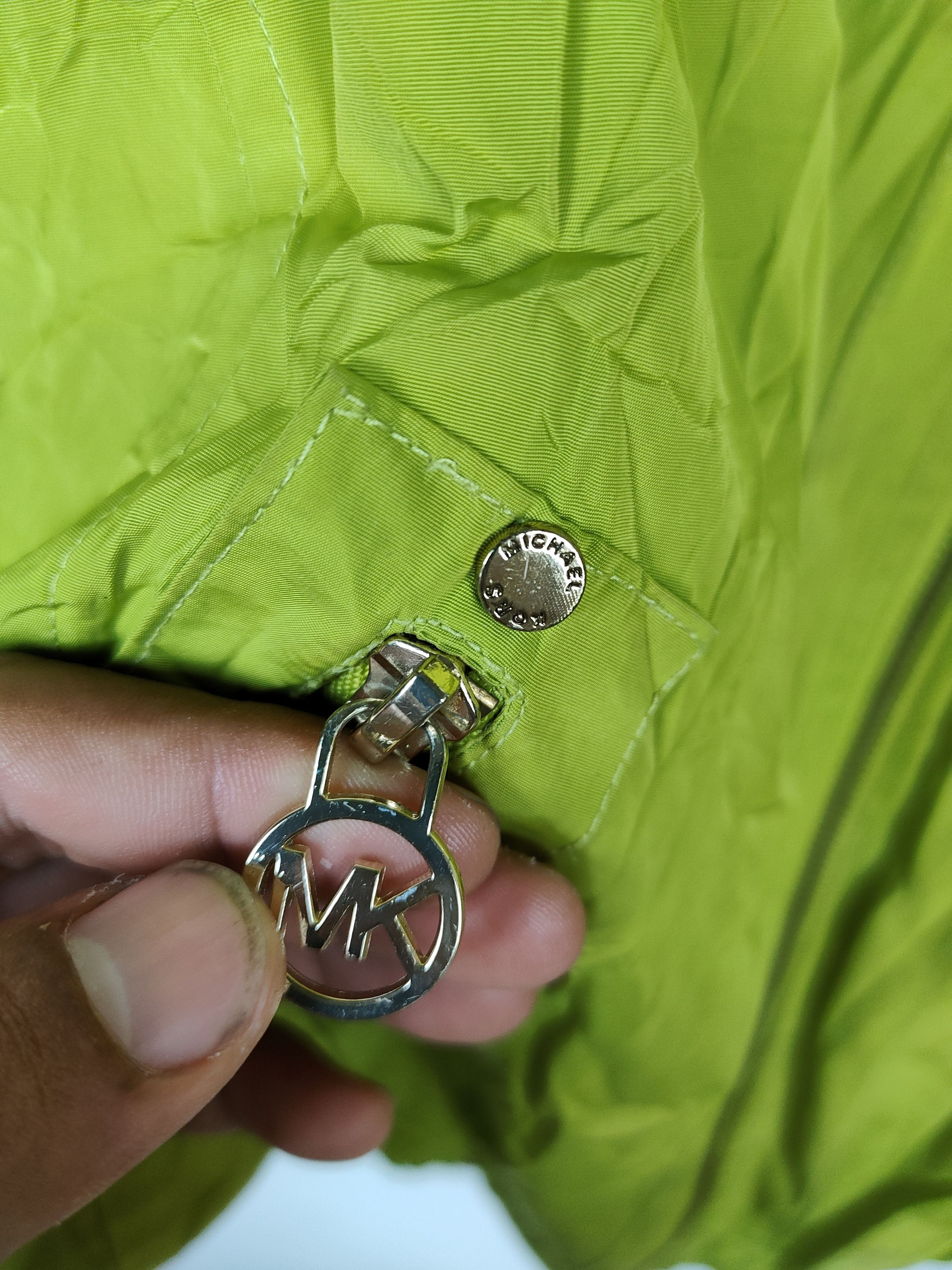 Michael Kors Michael Kors Hooded Zipper Windbreaker Jacket Size XL / US 12-14 / IT 48-50 - 6 Thumbnail