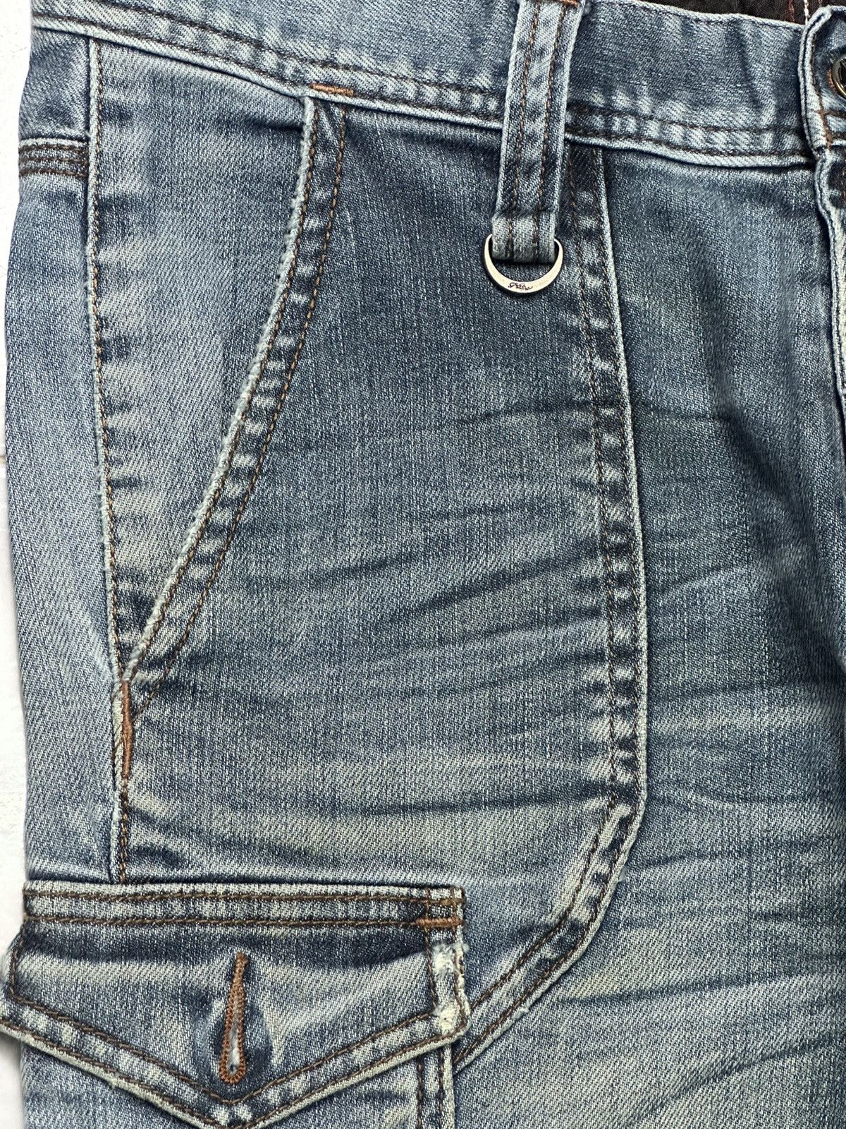 Nicole Club Hideaways Nicole Club Distressed BOOTCUT Multipocket Cargo Size US 32 / EU 48 - 6 Thumbnail