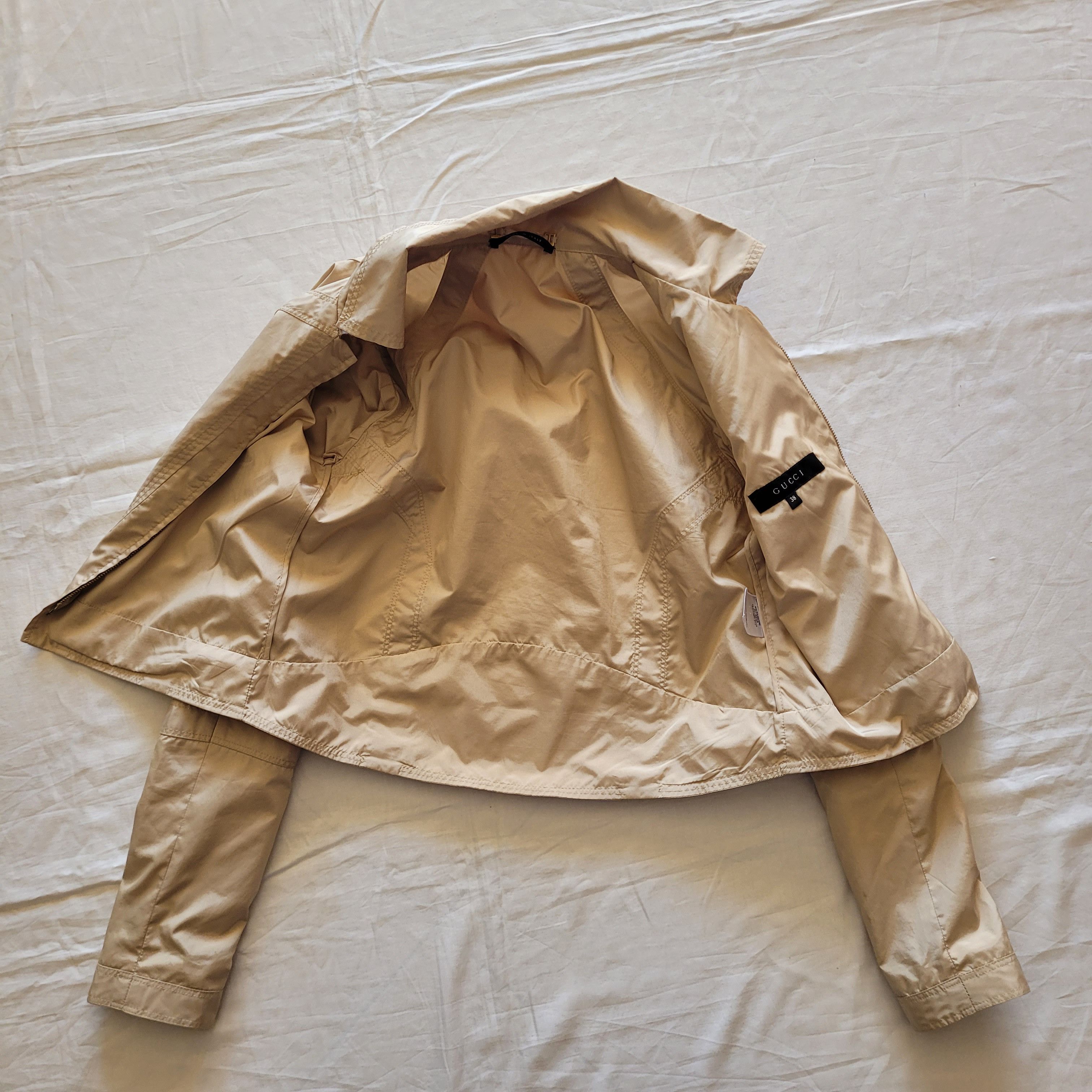 Gucci × Tom Ford Gucci by Tom Ford 2004 thecnical moto jacket Size S / US 4 / IT 40 - 11 Thumbnail