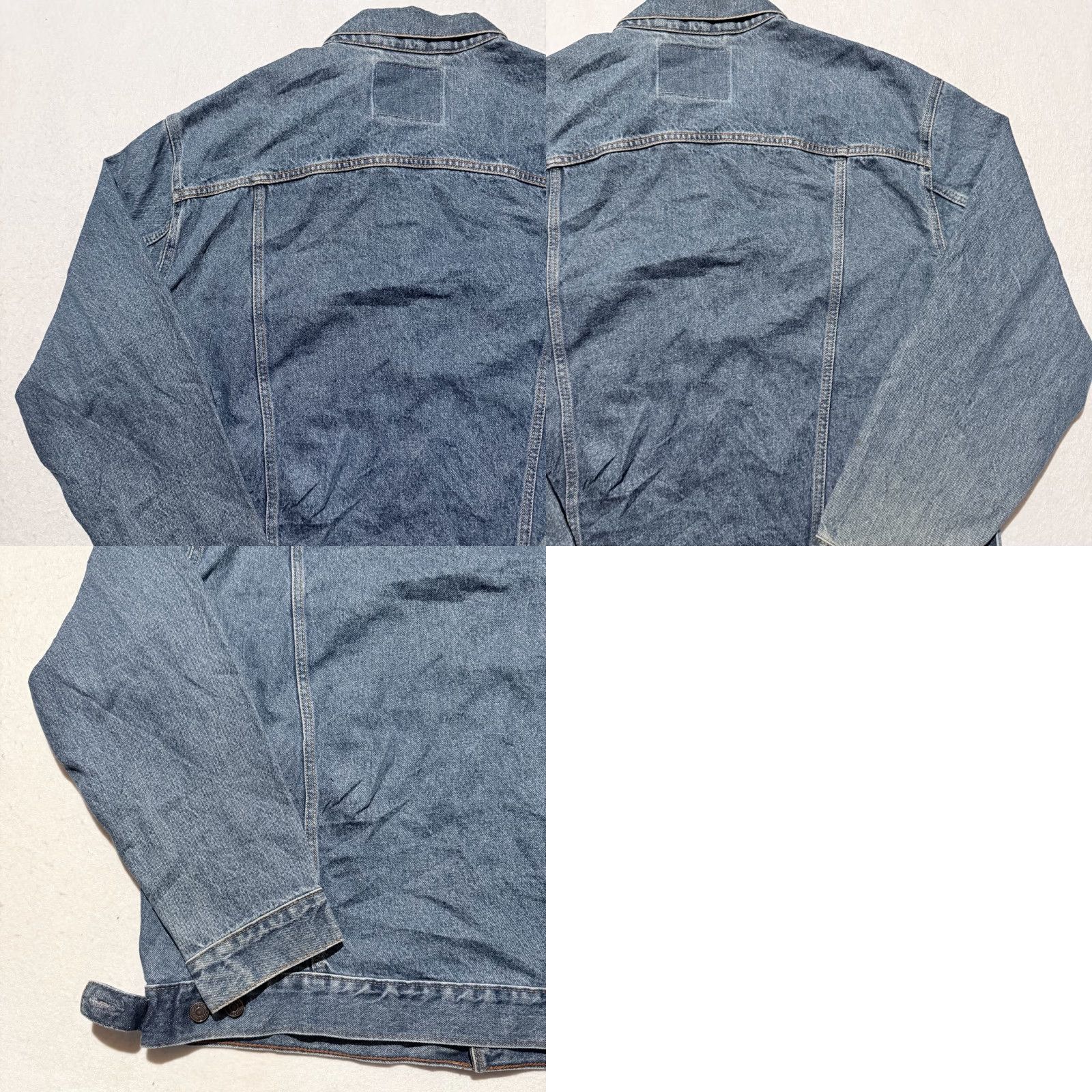 Levi's Vintage Levi Strauss & Co Trucker Jacket Men Blue Denim Retro Y2K Large Denim Jacket Mens Blue Vintage Levi’s Trucker Jacket, Regular Size L Size US L / EU 52-54 / 3 - 9 Thumbnail