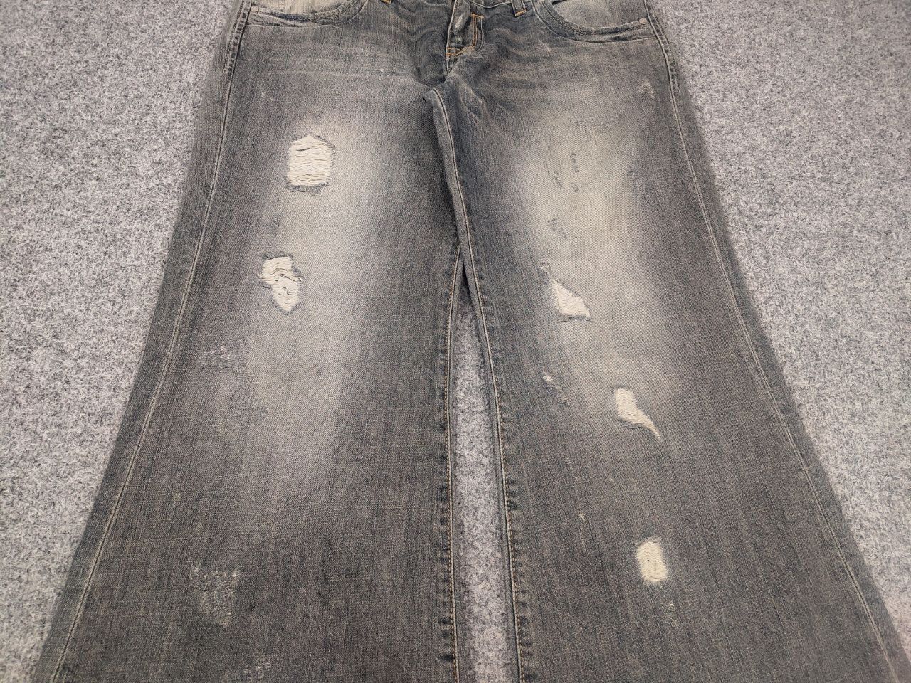 If Six Was Nine Vintage Japan If Six Was Nine Flared Denim Baggy Jeans Y2K Size US 32 / EU 48 - 4 Thumbnail