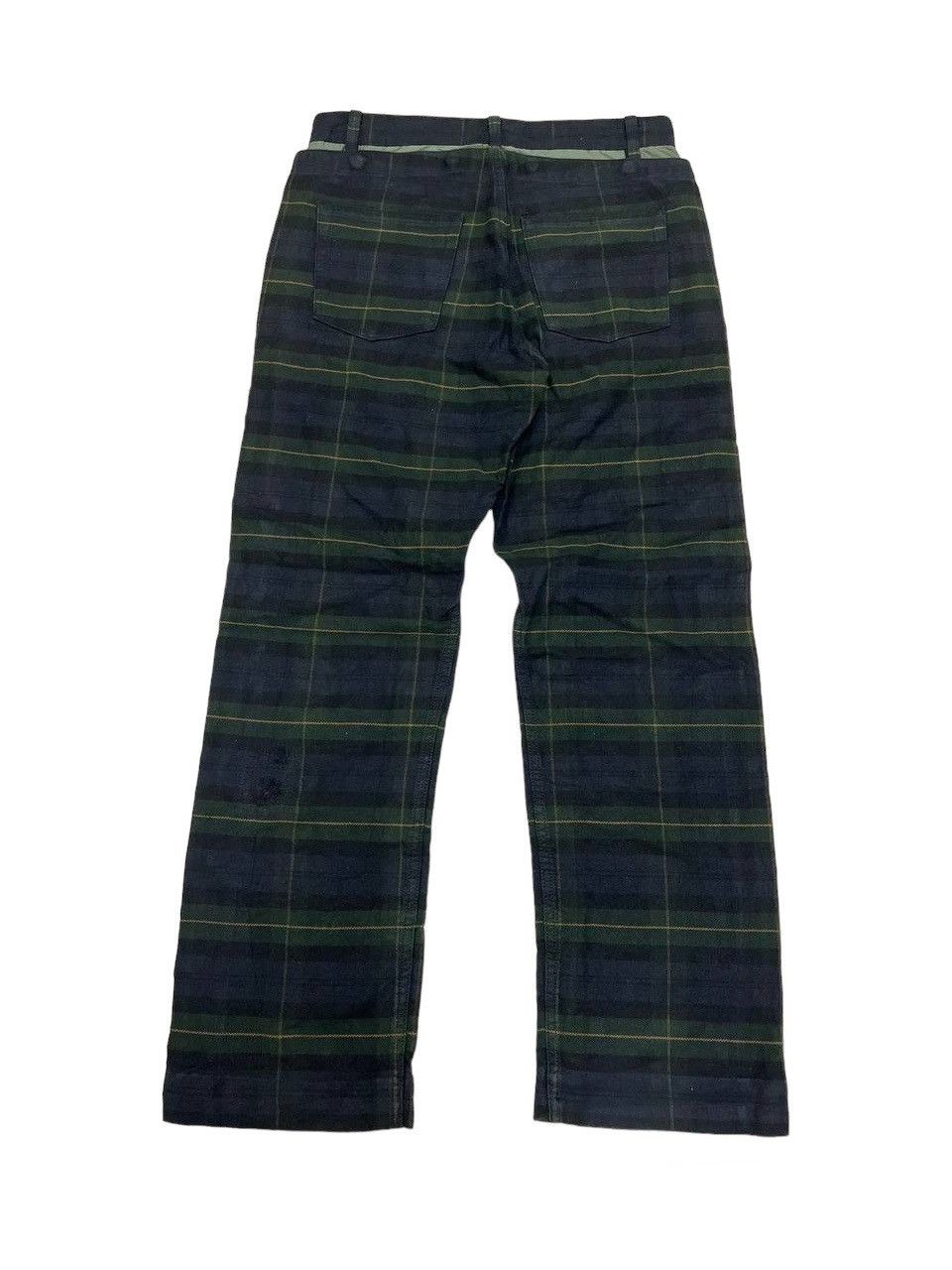 Final Home Final Home Issey Miyake Double Waisted Checkered Pants Size US 32 / EU 48 - 2 Thumbnail